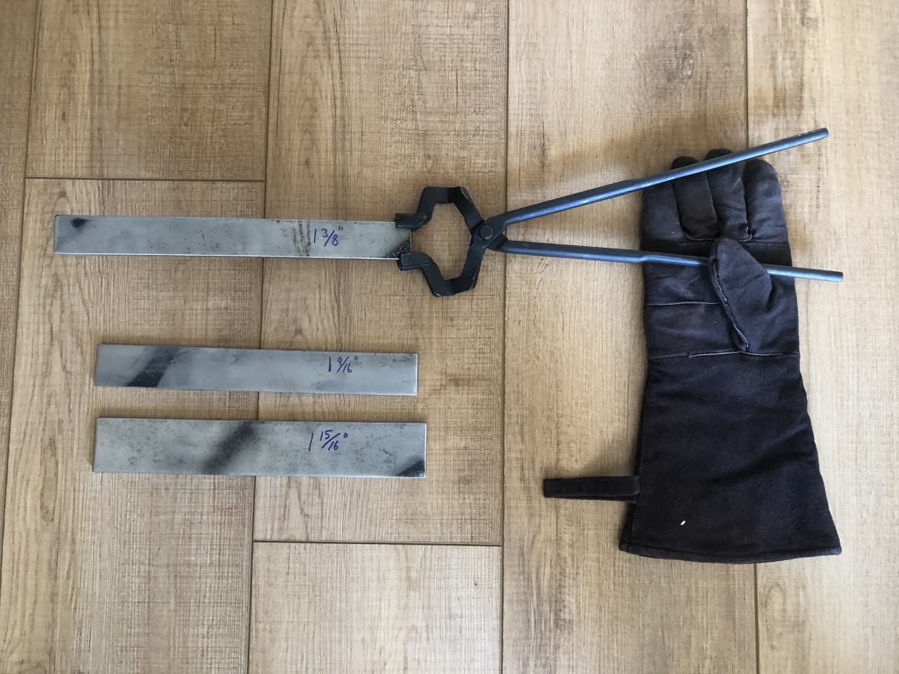 Knifemaking and Blacksmithing Tongs, 16