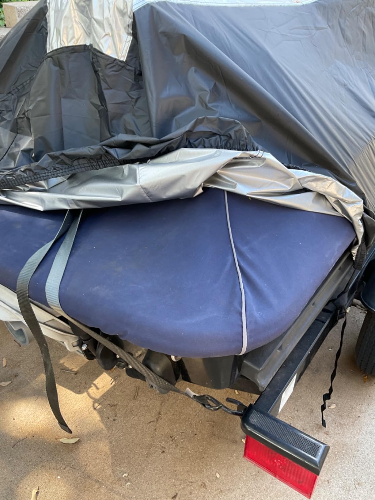 NEVERLAND Jet Ski Cover Jetski Covers 2-3 Seater fits Lengths 115'' to 120
