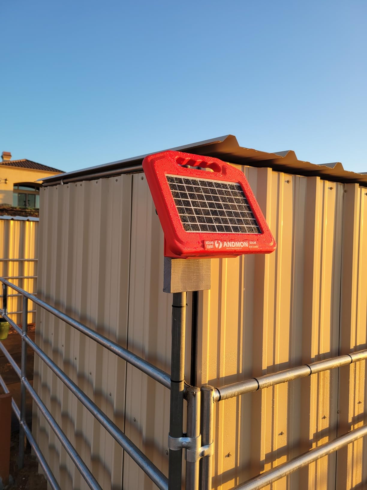 ANDMON S600 Solar Electric Fence Charger - 35 Mile Range, 0.65 Joules Powerful Solar Fence Charger, Ideal for Livestock and Garden Protection customer photo 2