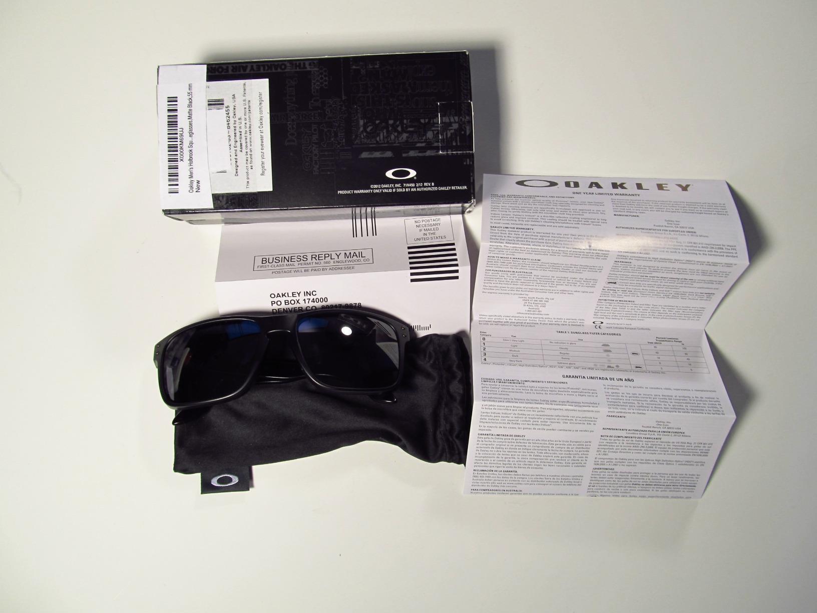 Oakley Mens OO9102 Holbrook Square Sunglasses customer photo 1