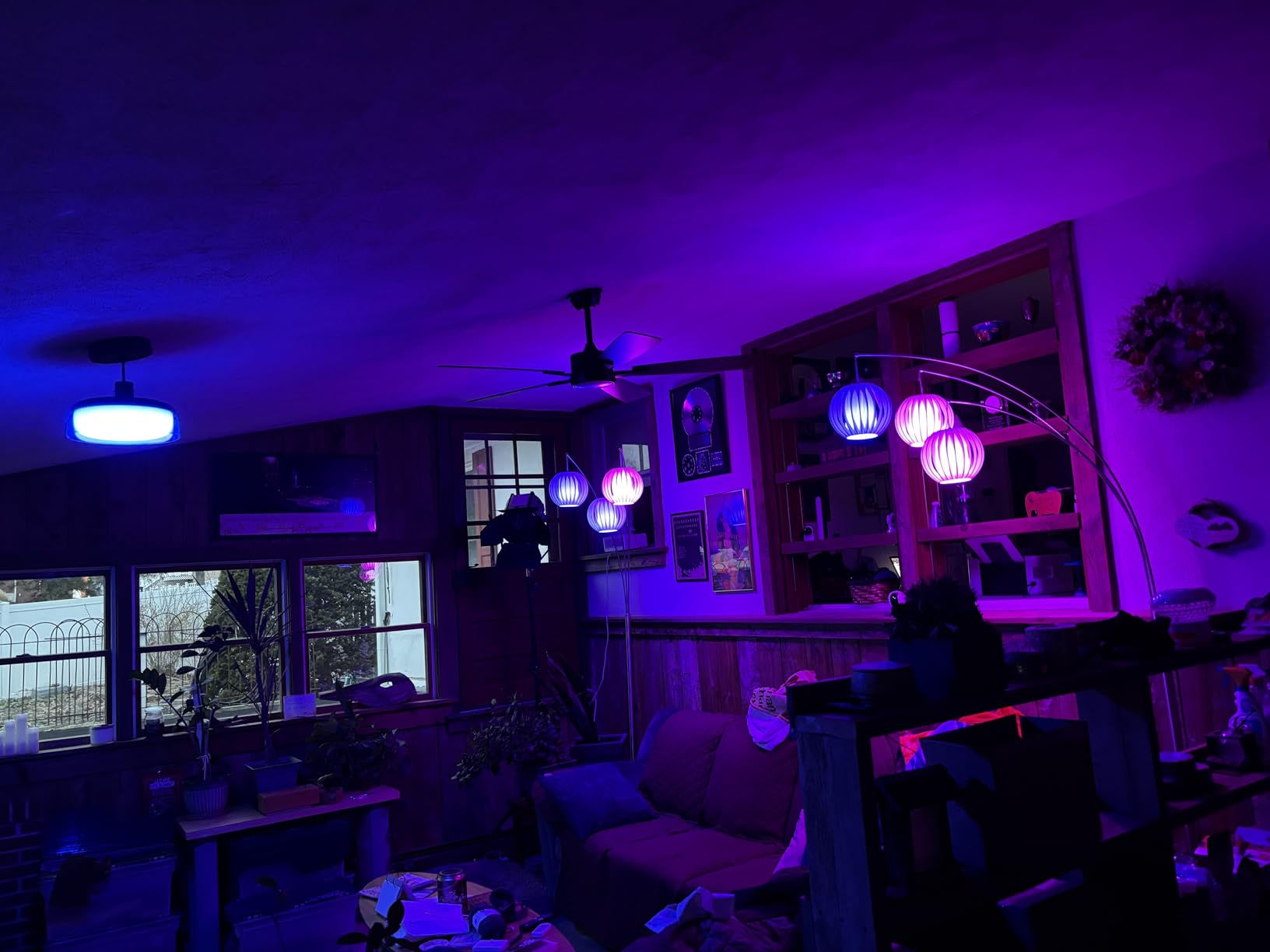 Govee Smart Light Bulbs, WiFi & Bluetooth Color Changing Light Bulbs, Music Sync, 16 Million DIY Colors RGBWW Color Lights Bulb, Work with Alexa, Google Assistant Home App, 800 Lumen, 2 Pack customer photo 1
