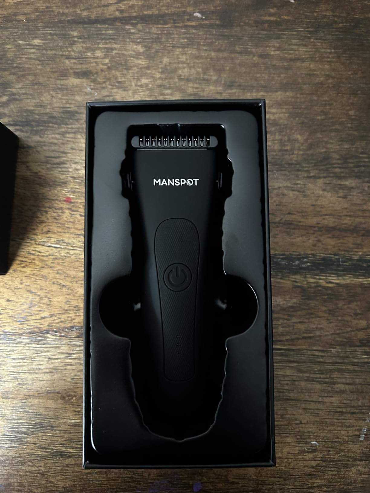 MANSPOT Manscape Groin & Body Hair Trimmer for Men, Electric Ball Pubic Trimmer Shaver,Manscape Kit with 4 Guard,Replaceable Ceramic Blade Heads,Waterproof Wet/Dry Shaver,90 Minutes Shaving customer photo 1