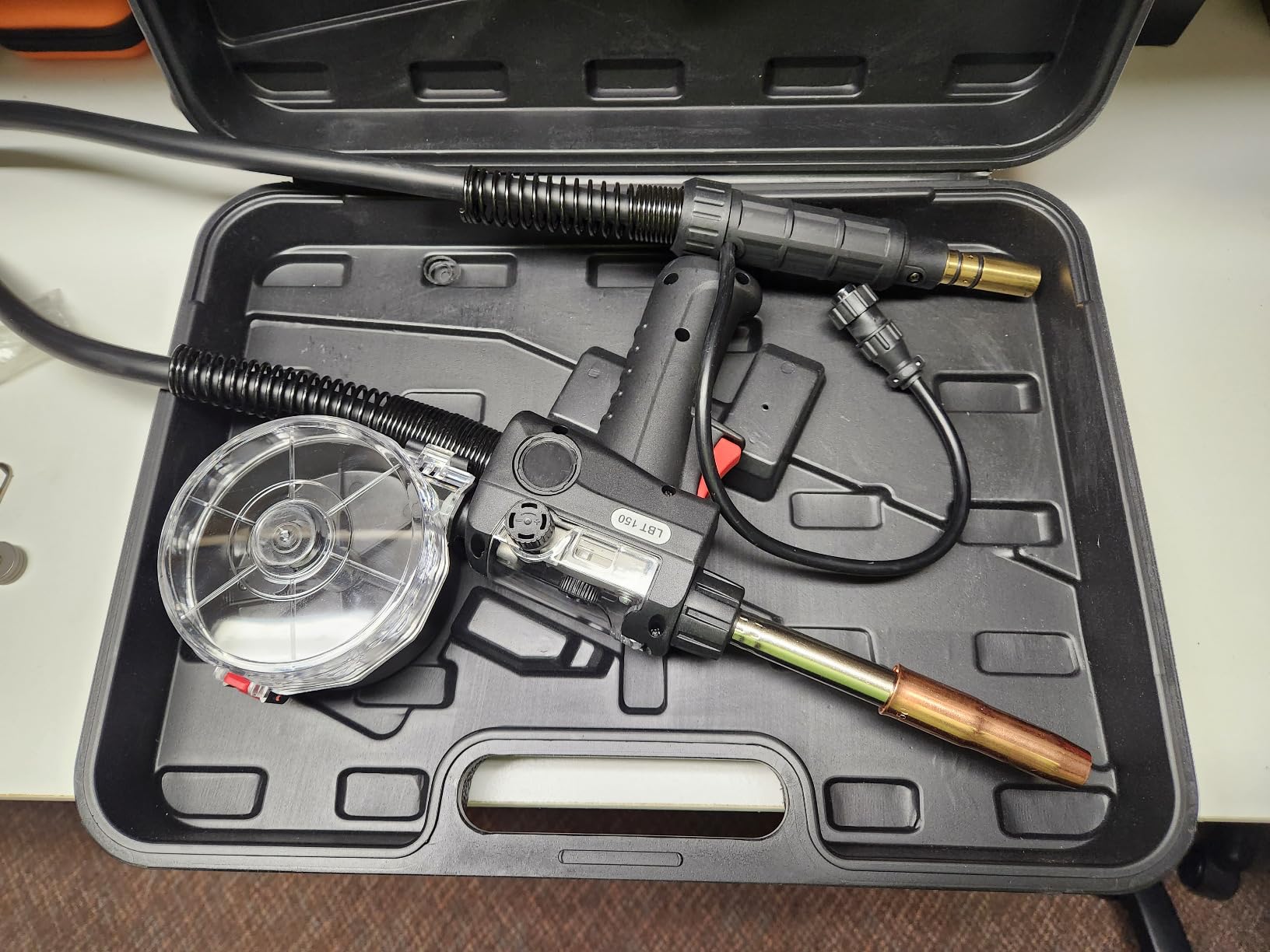YESWELDER 150A Spool Gun, 10 FT Cable Fits Select Miller Welder customer photo 2