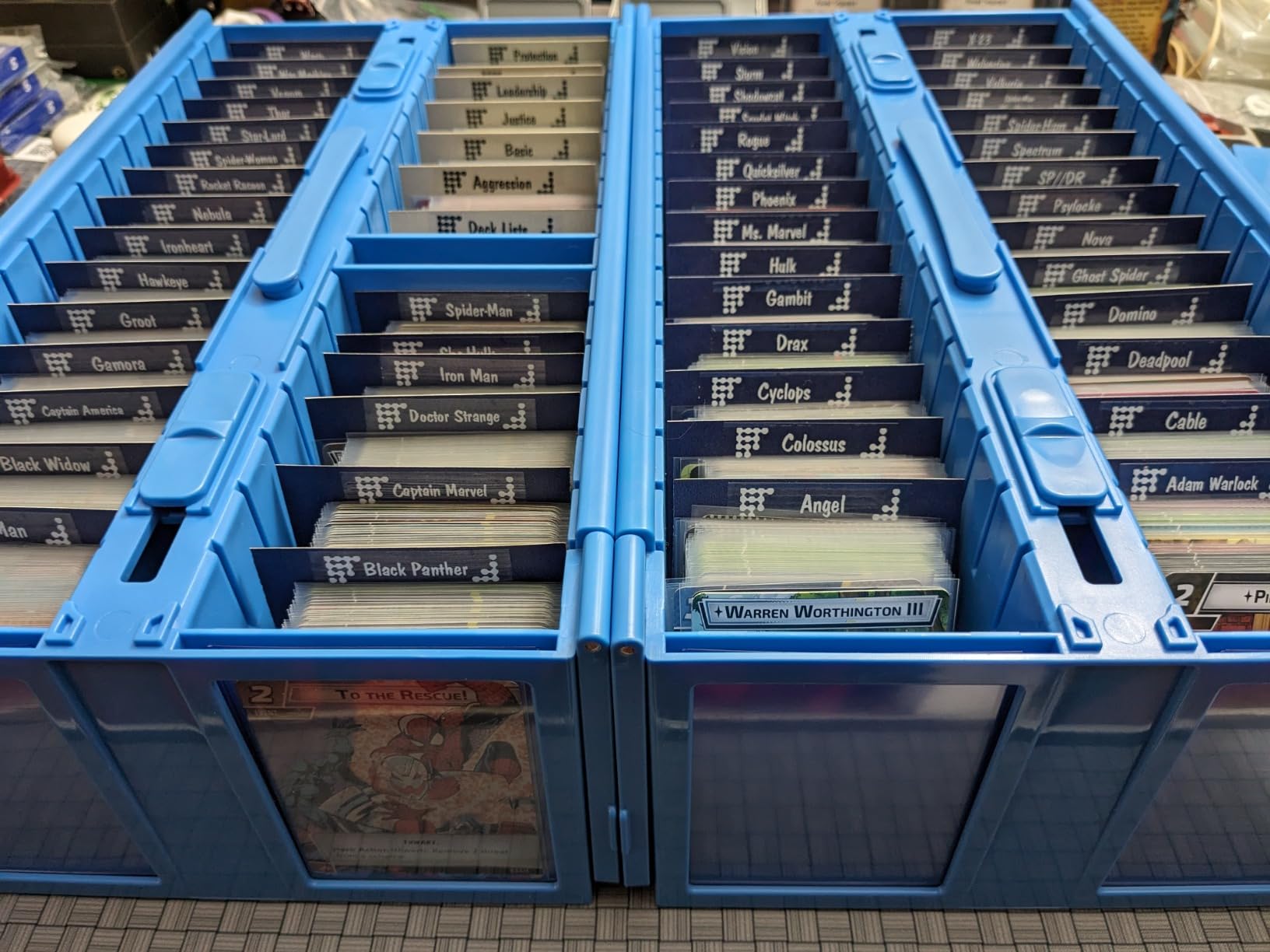 BCW Collectible Card Bin - (Single, Gray) | Holds up to 1600 Cards | Plastic Storage Box for Pokémon, MTG & Sports Cards customer photo 1