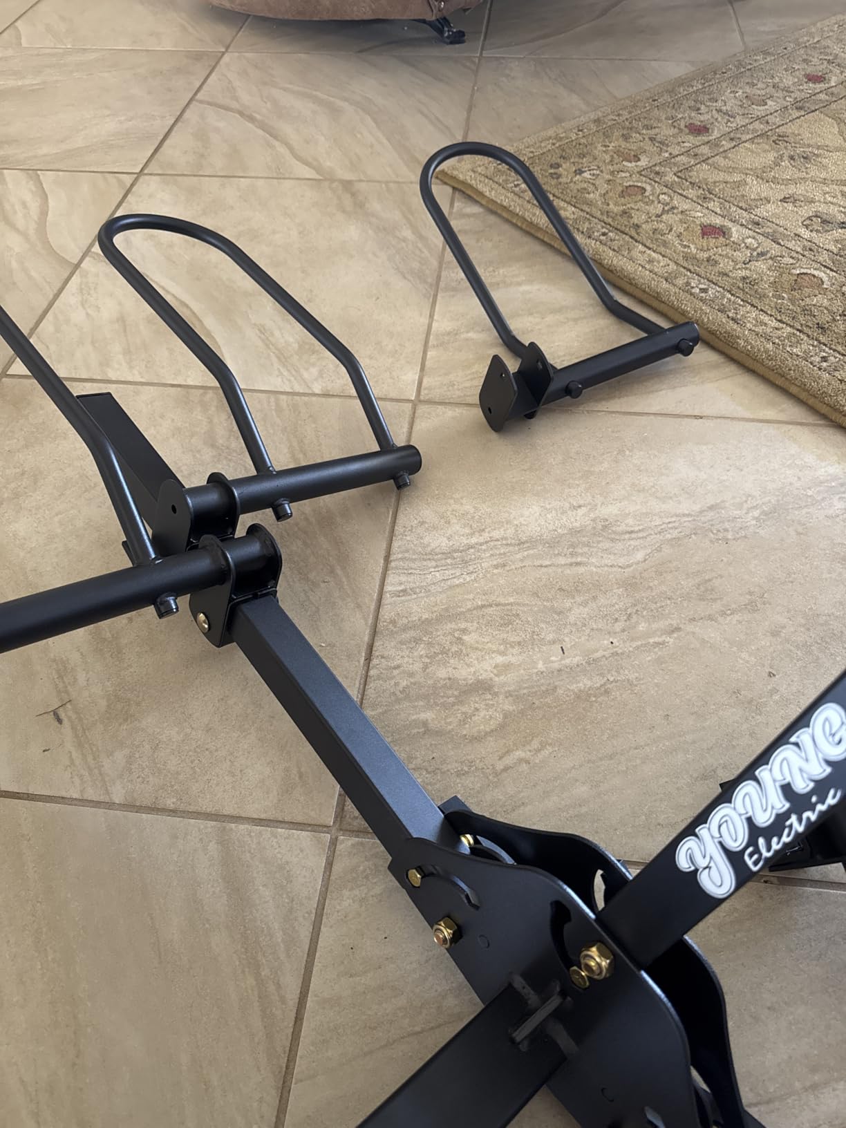 Young Bike Rack Hitch for Car - 200LB 2-Bike Rack Hitch Mount Platform Style Hitch Bike Rack customer photo 1