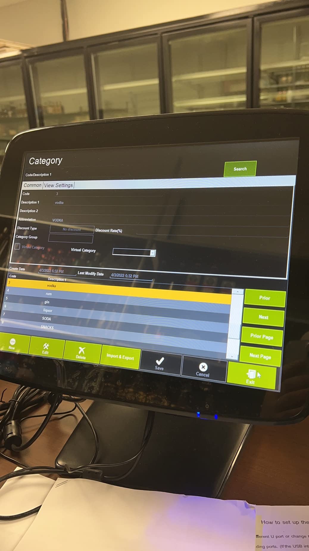 MEETSUN POS System Cash Register for Restaurant with Touch Screen, 80MM Thermal Printer, Cash Drawer, Windows 10 customer photo 2