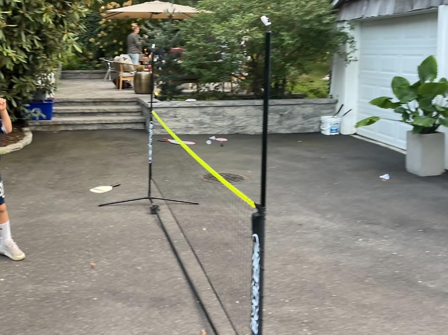 Boulder Sports All-in-One Pickleball & Badminton Set - Portable, Adjustable Net with Paddles & Rackets customer photo 1