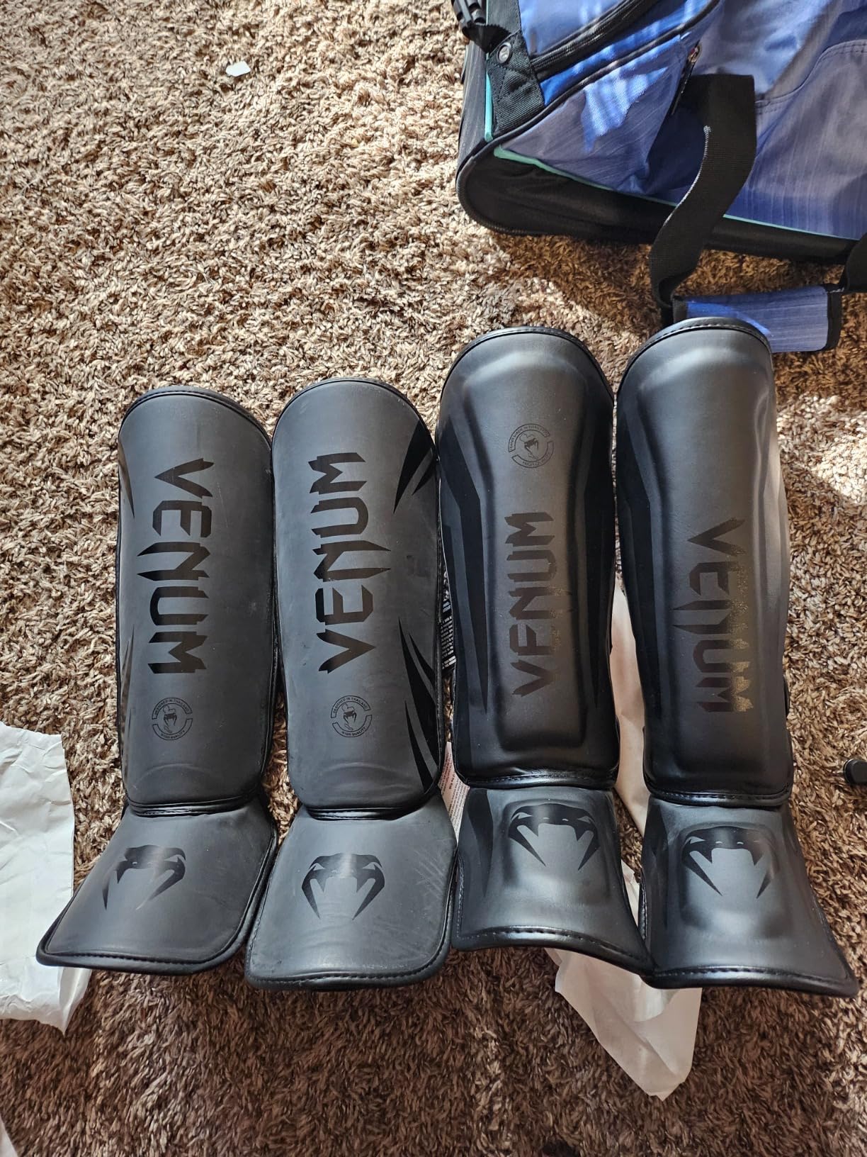 Venum Challenger Kids Shin Guards customer photo 2