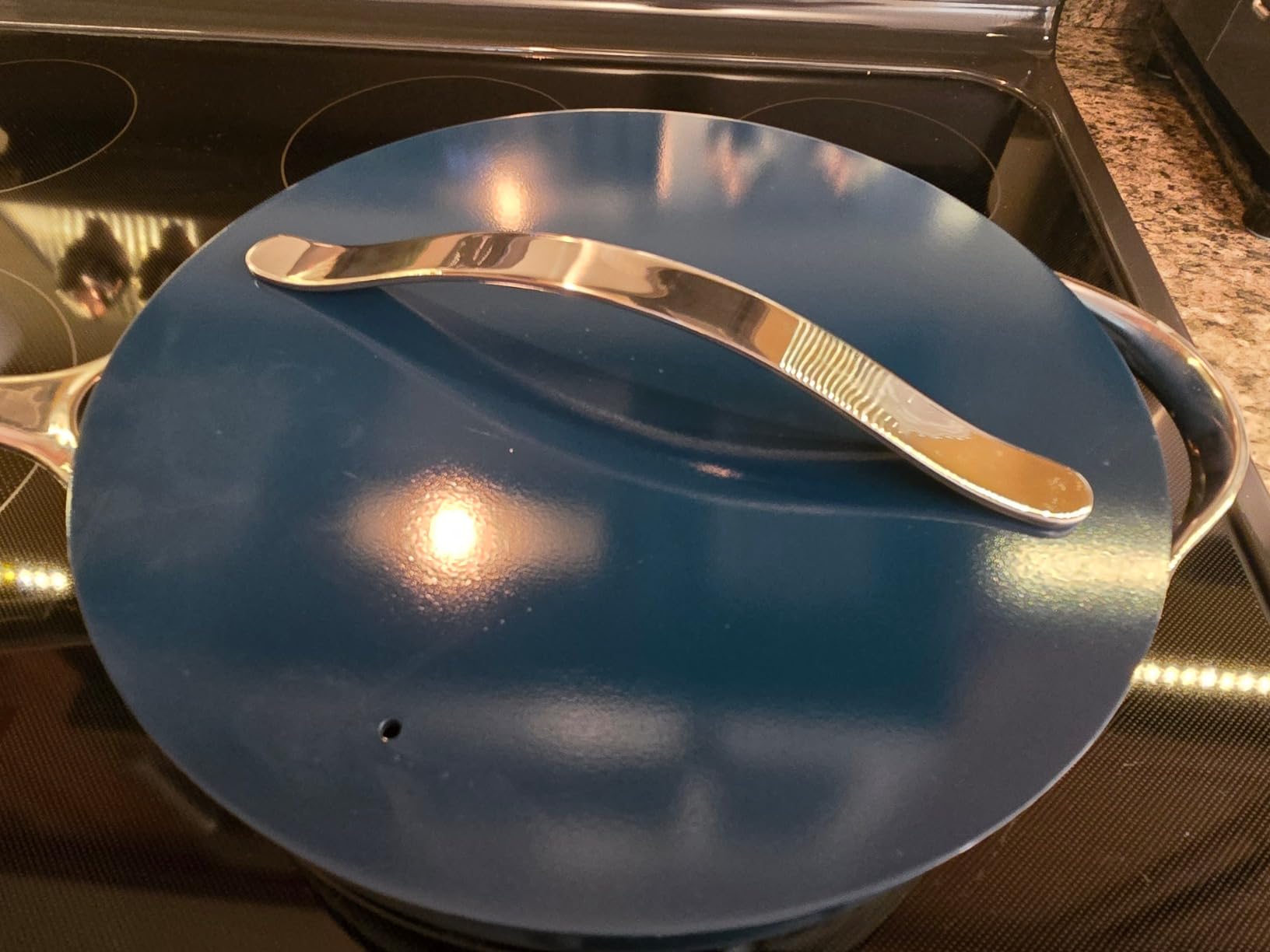 Caraway Nonstick Ceramic Saute Pan with Lid (4.5 qt, 12