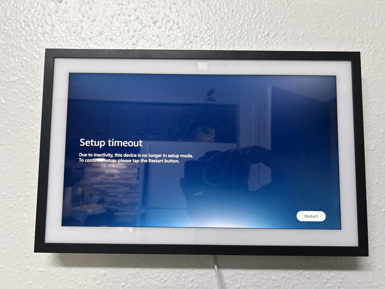 Laivli Stand Compatible with Echo Show 15/21, Adjustable Foldable with 360 Degree Rotatable Base, Easy Switch Device in Portrait and Landscape Orientations(Silver) customer photo 1