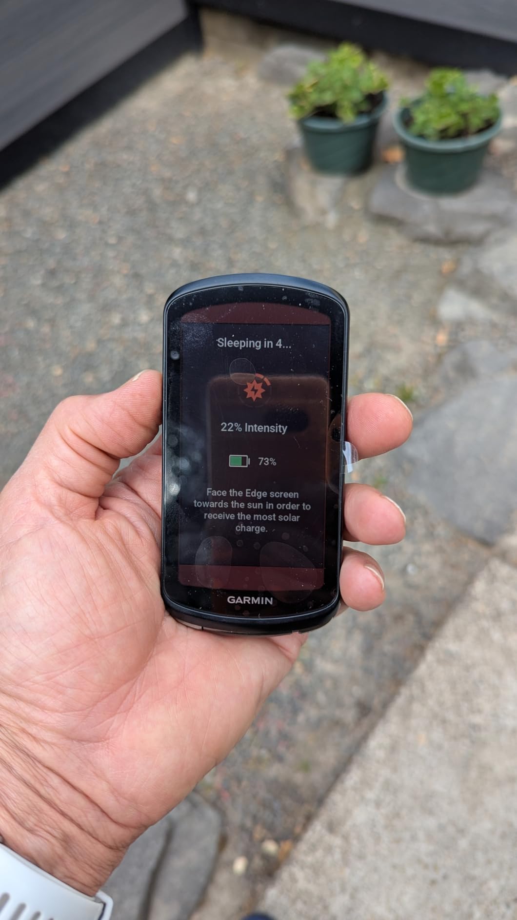 Garmin Edge 1040 Solar, GPS Bike Computer with Solar Charging Capabilities, On and Off-Road, Spot-On Accuracy, Long-Lasting Battery, Device Only customer photo 2
