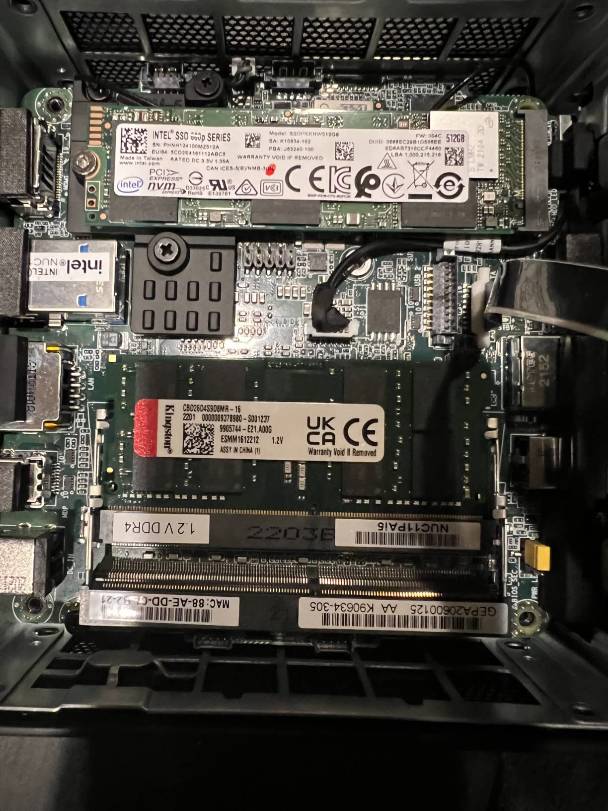 Intel NUC 13 Pro, For ASUS NUC13ANHi5 Pro Arena Canyon Mini PC, 13th Core i5-1340P, 16GB RAM & 512GB SSD, Win 11 Pro, Support 4K Quad Display, WiFi 6, VESA/Home/Business Mini Desktop Computer customer photo 2