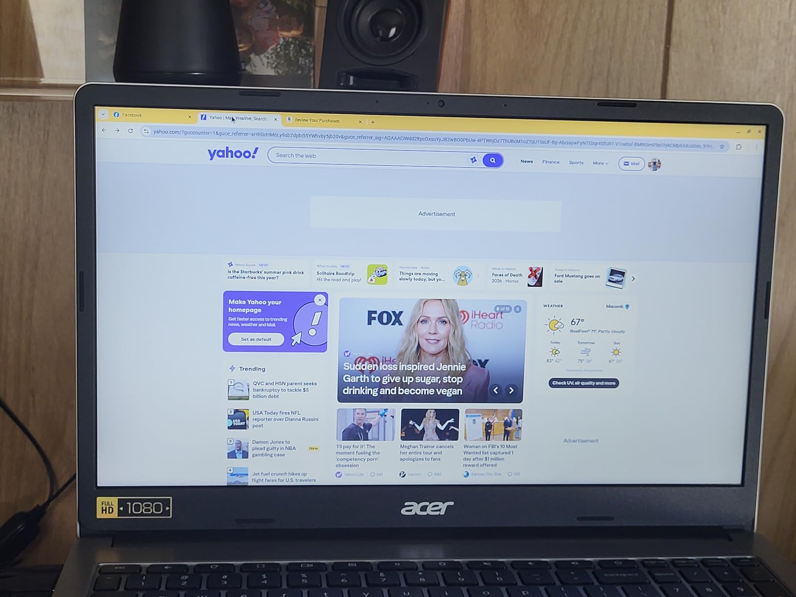 Acer Chromebook 315 Laptop | Intel Celeron N4500 | 15.6