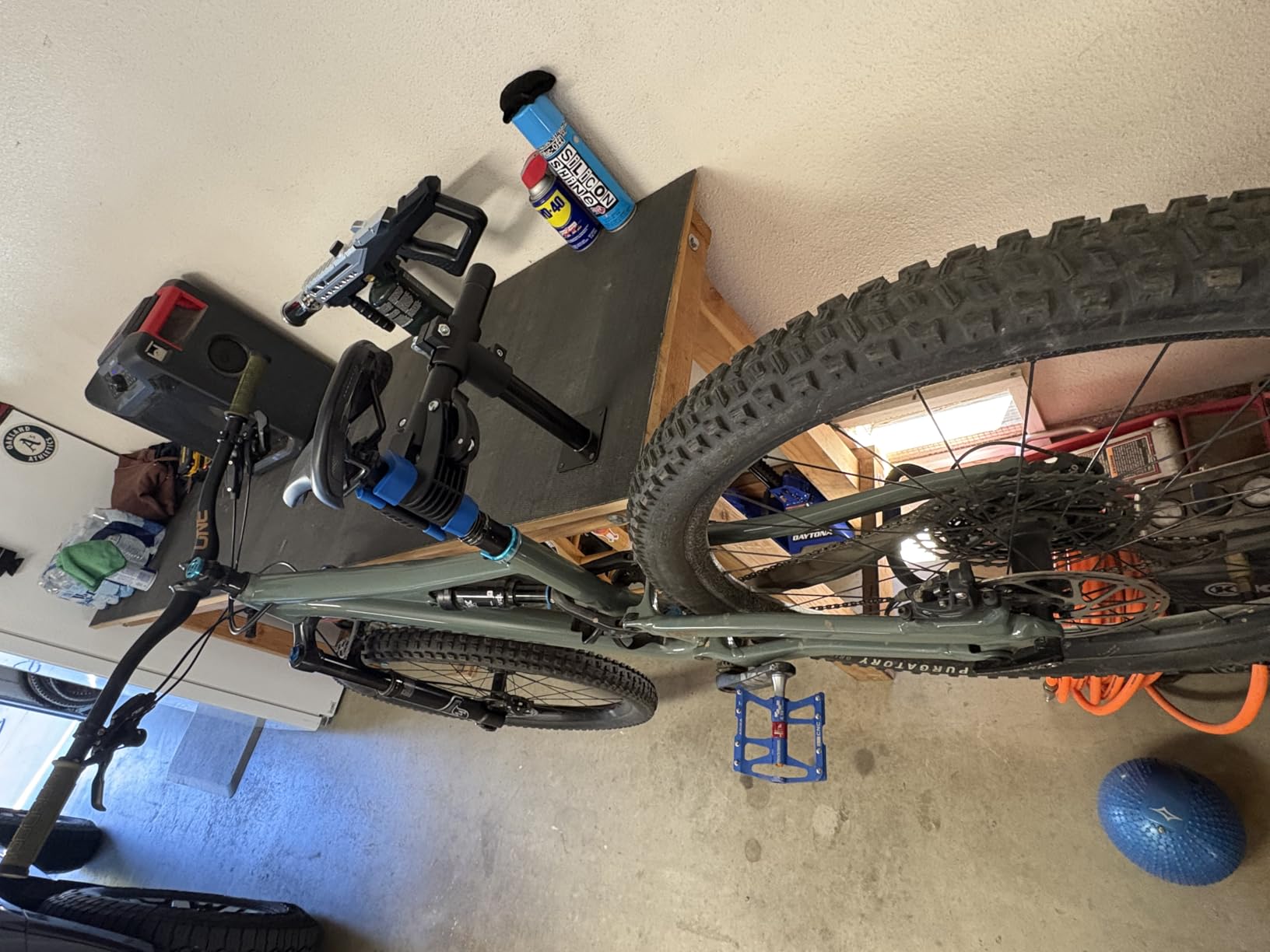 ROCKBROS Bike Repair Stand - Bench Mount Workbench for Road & Mountain Bikes customer photo 2