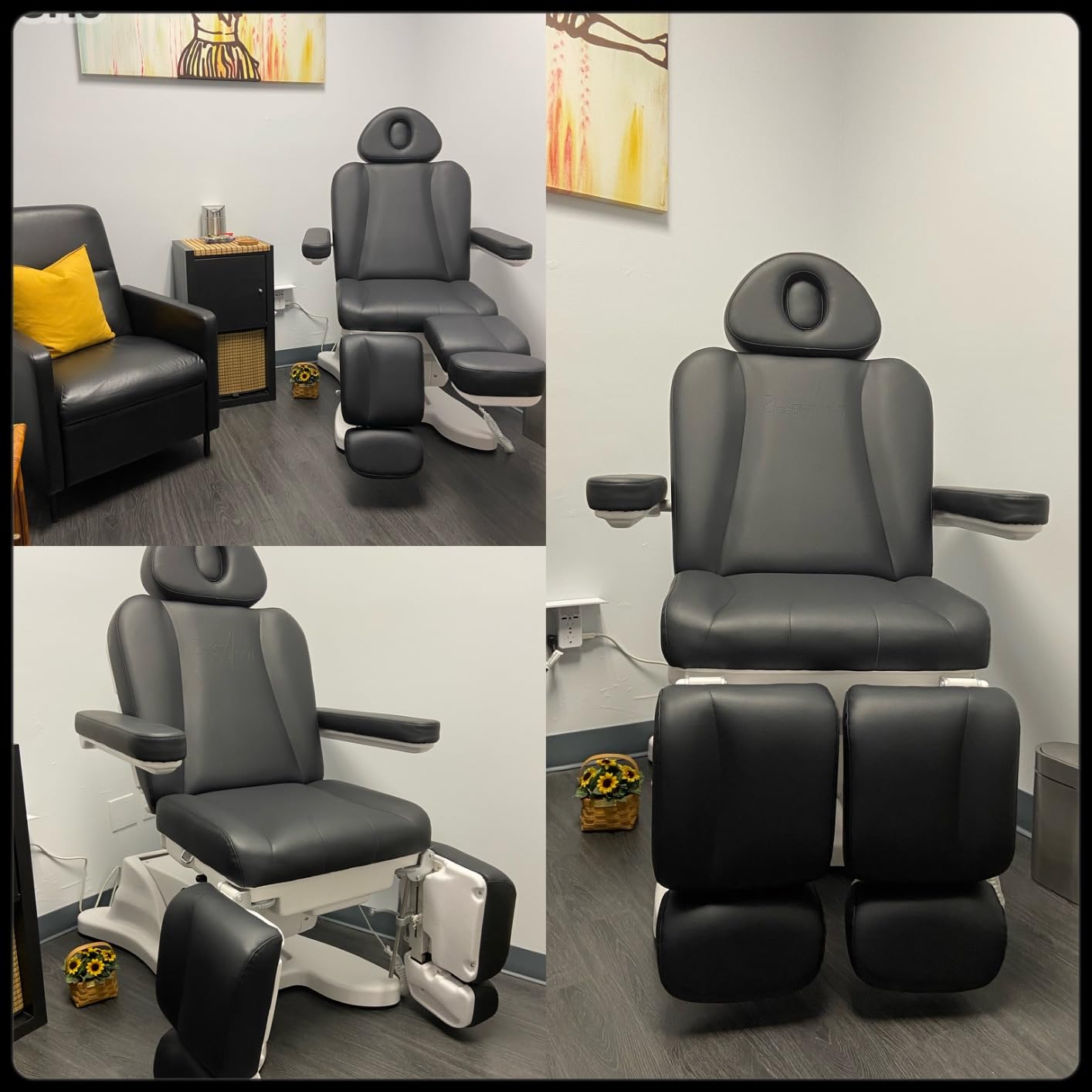 TATARTIST Electric Facial Bed Professional Electric Spa Bed Portable Massage Table Beauty Salon Tattoo Facial Chairs for Esthetician Treatment Table All Purpose Aesthetic Chair with 3 Motors customer photo 2