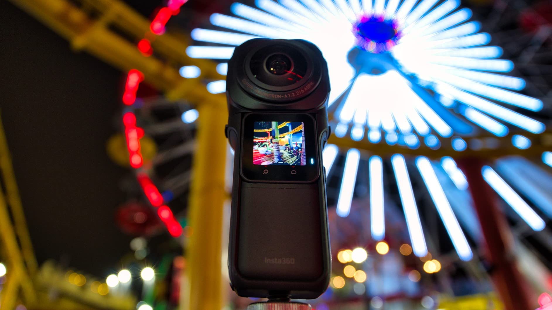 Insta360 ONE RS 1-Inch 360 Edition - 6K 360 Camera with Dual 1-Inch Sensors, Co-Engineered with Leica, 21MP Photo, FlowState Stabilization, Superb Low Light, Water Resistant customer photo 2