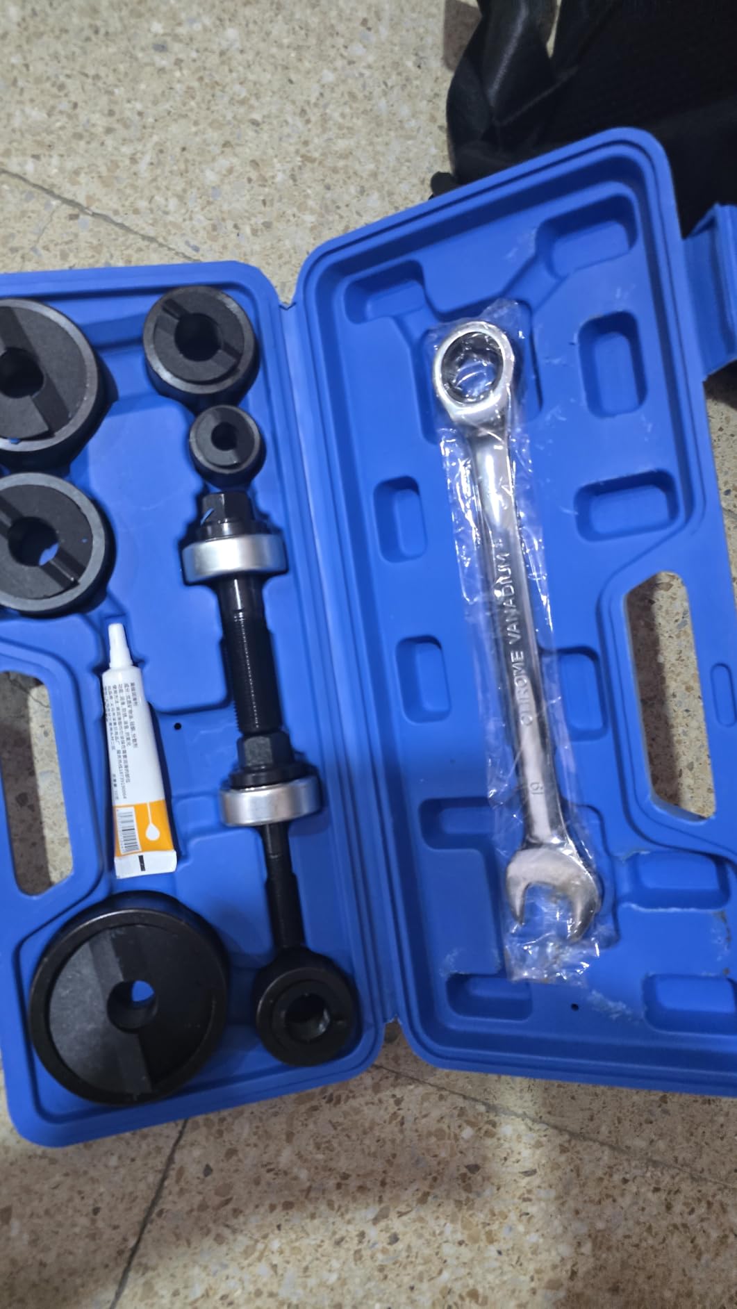 AMZCNC Manual Knockout Hole Punch Driver Kit 1/2 to 2 inch Electrical Conduit Hole Cutter Set KO Tool Kit (1/2