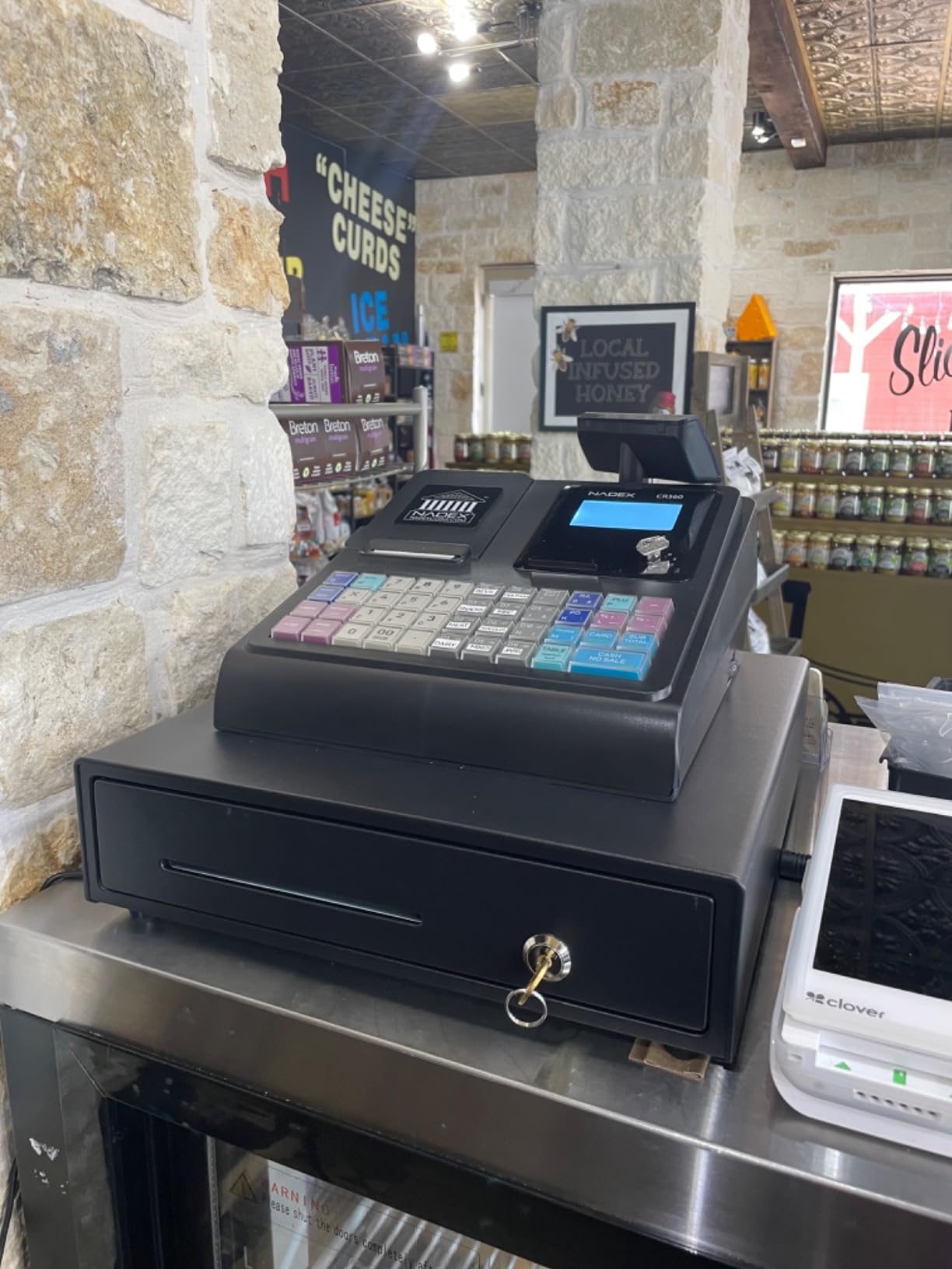 Nadex CR360 Cash Register, 4700 Lookups 50 Dept 50 Clerks, Quick Load Thermal Printer, Compact Size, Cash and Coin Drawer customer photo 2