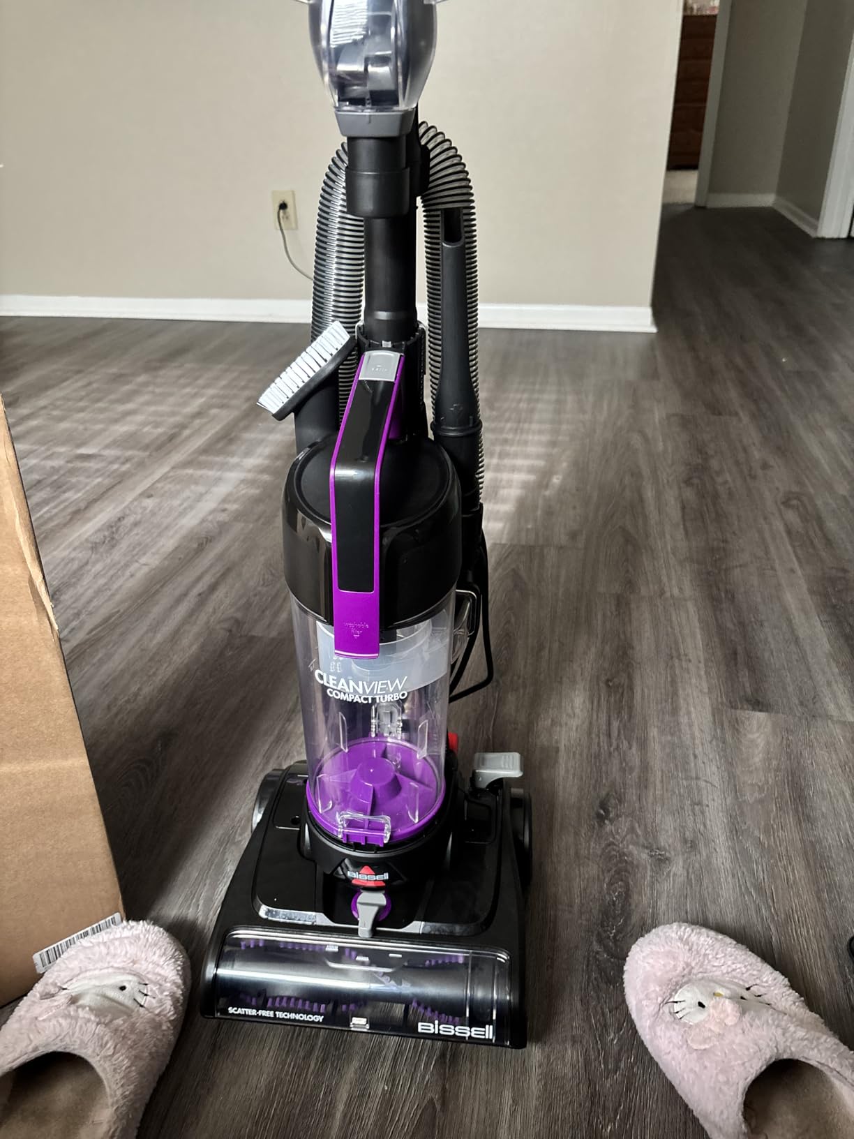 Bissell CleanView Compact Turbo Upright Vacuum with Quick Release Wand, Full Size Power, 3437F customer photo 1