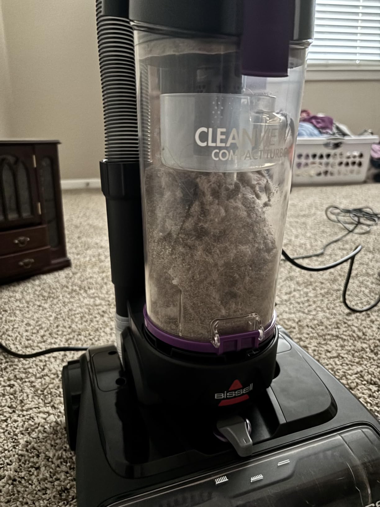 Bissell CleanView Compact Turbo Upright Vacuum with Quick Release Wand, Full Size Power, 3437F customer photo 2