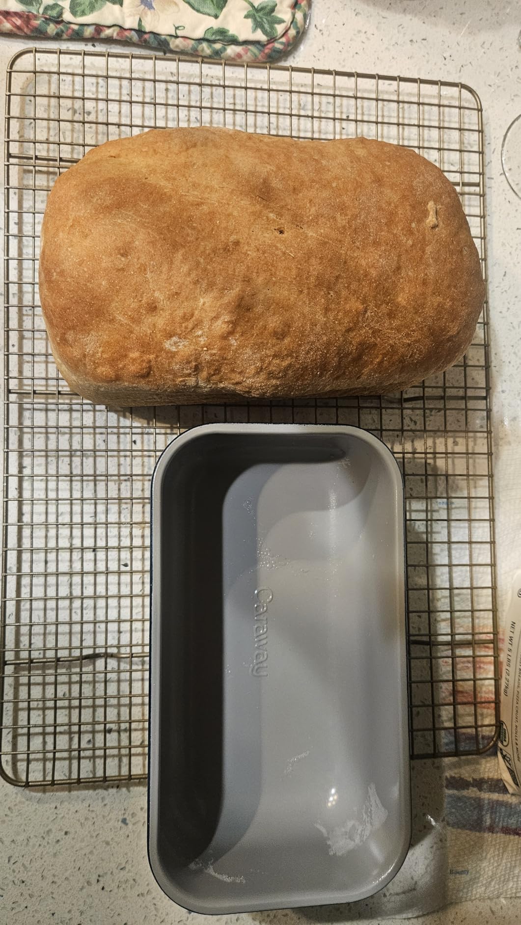 Caraway Non-Stick Ceramic 1 lb Loaf Pan - Naturally Slick Ceramic Coating - Non-Toxic, PTFE & PFOA Free customer photo 1