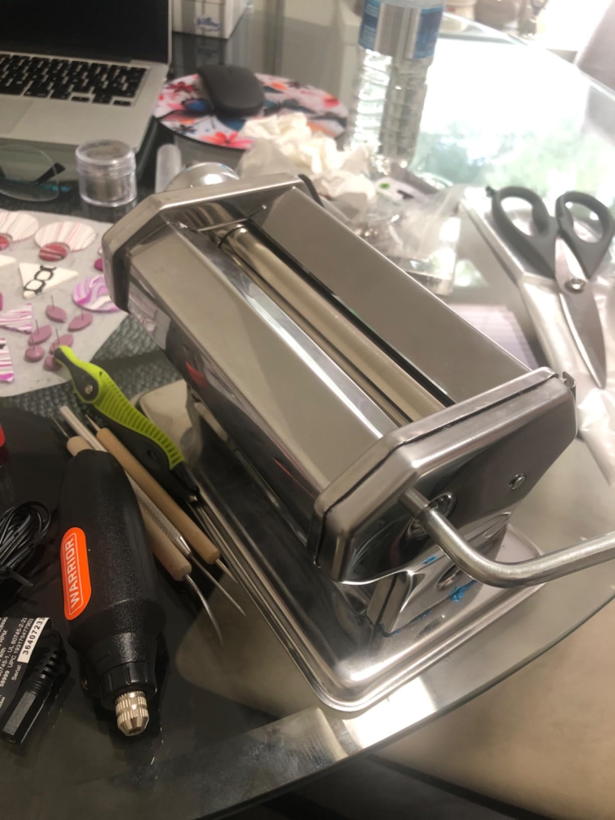 Yofuly Polymer Clay Machine Set - Press, Roller, Extruder, 40 Circle Cutters & 120 Earring Accessories customer photo 1