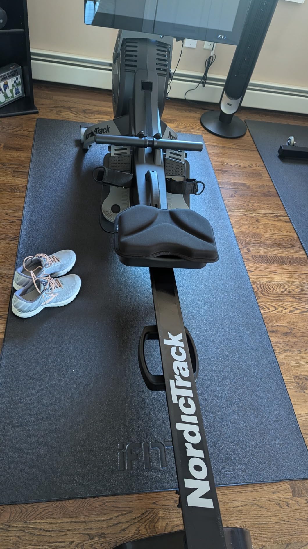 Rowing Machine Seat Cushion Compatible with Concept 2 Rower- Gel Seat Pad Also Compatible with Hydrow, Peloton and More Rowing Machines - Ideal Rower Accessories customer photo 2