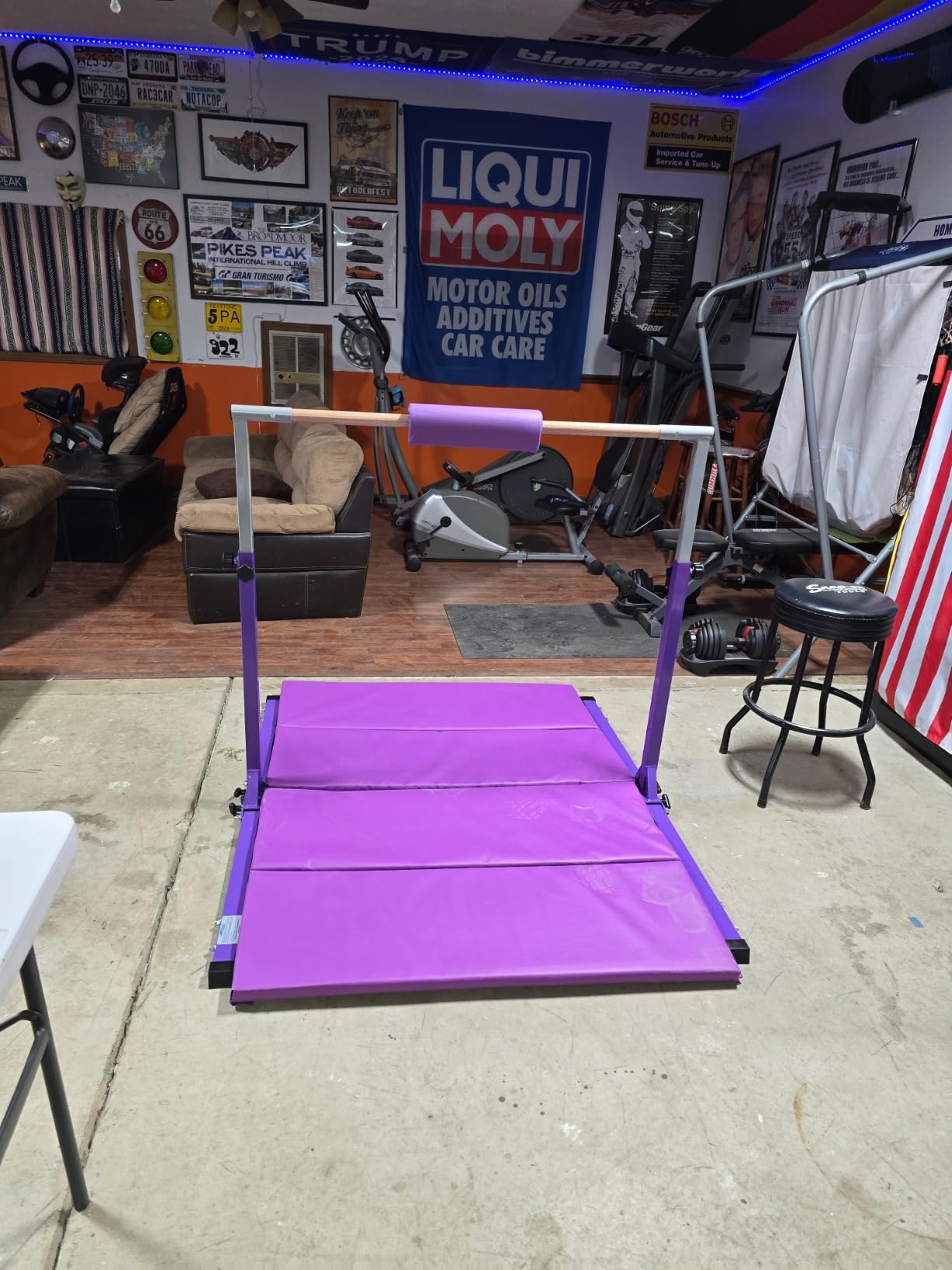 Seliyoo Foldable Gymnastics Bar for Kids, 35