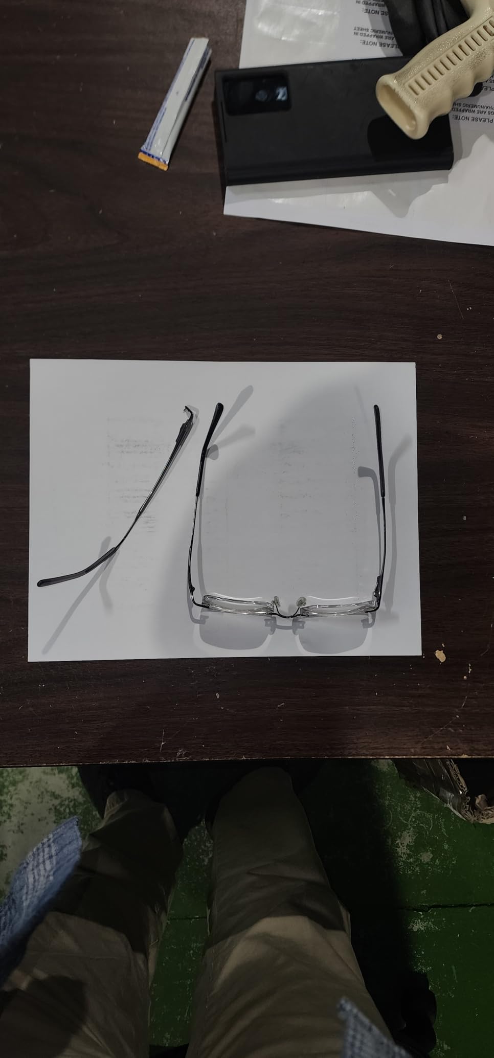 Professional Eye Glass Repairing Tools Kit for Rimless Glasses Frame Repair Tools to Adjust Glasses Arms Frame Eyeglasses Assemble & Disassemble & Adjusting Pliers Set customer photo 1