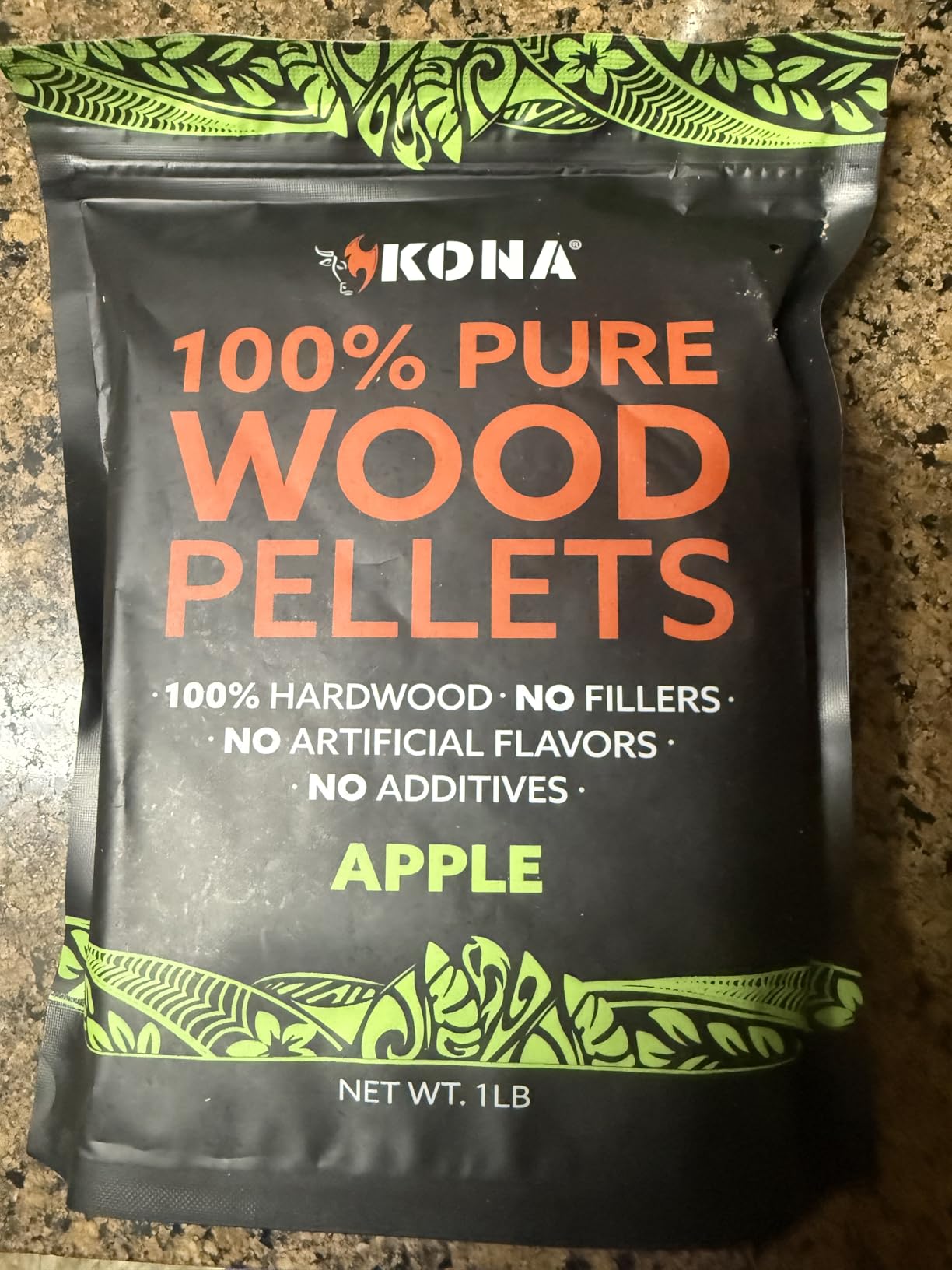 Kona Wood Pellets All Variety Pack - 8 Resealable 1lb Bags for Ninja Woodfire Grill, Oven & Smoker customer photo 2