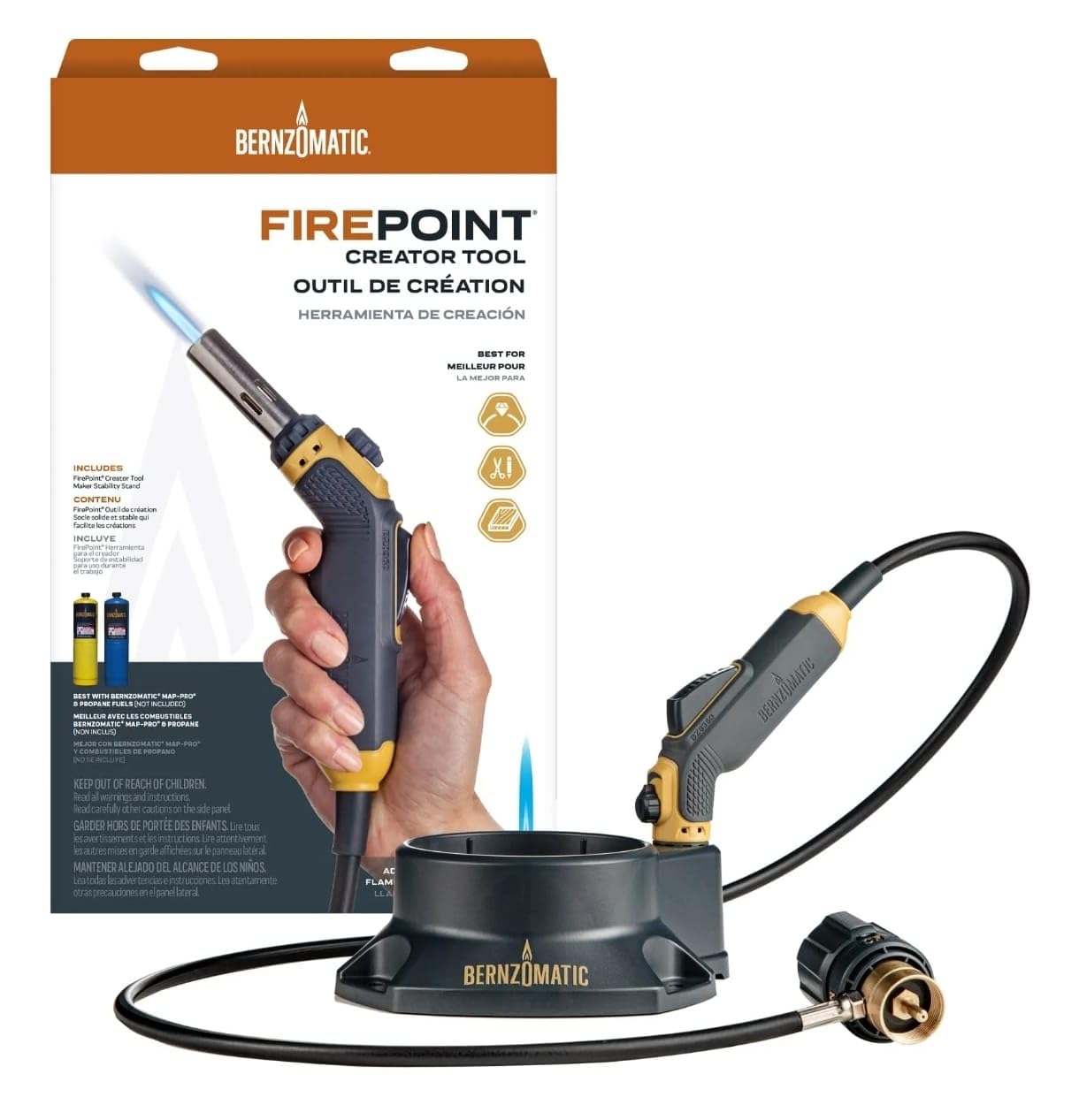 Bernzomatic FirePoint Creator Tool, Precision Flame Hand Torch customer photo 2
