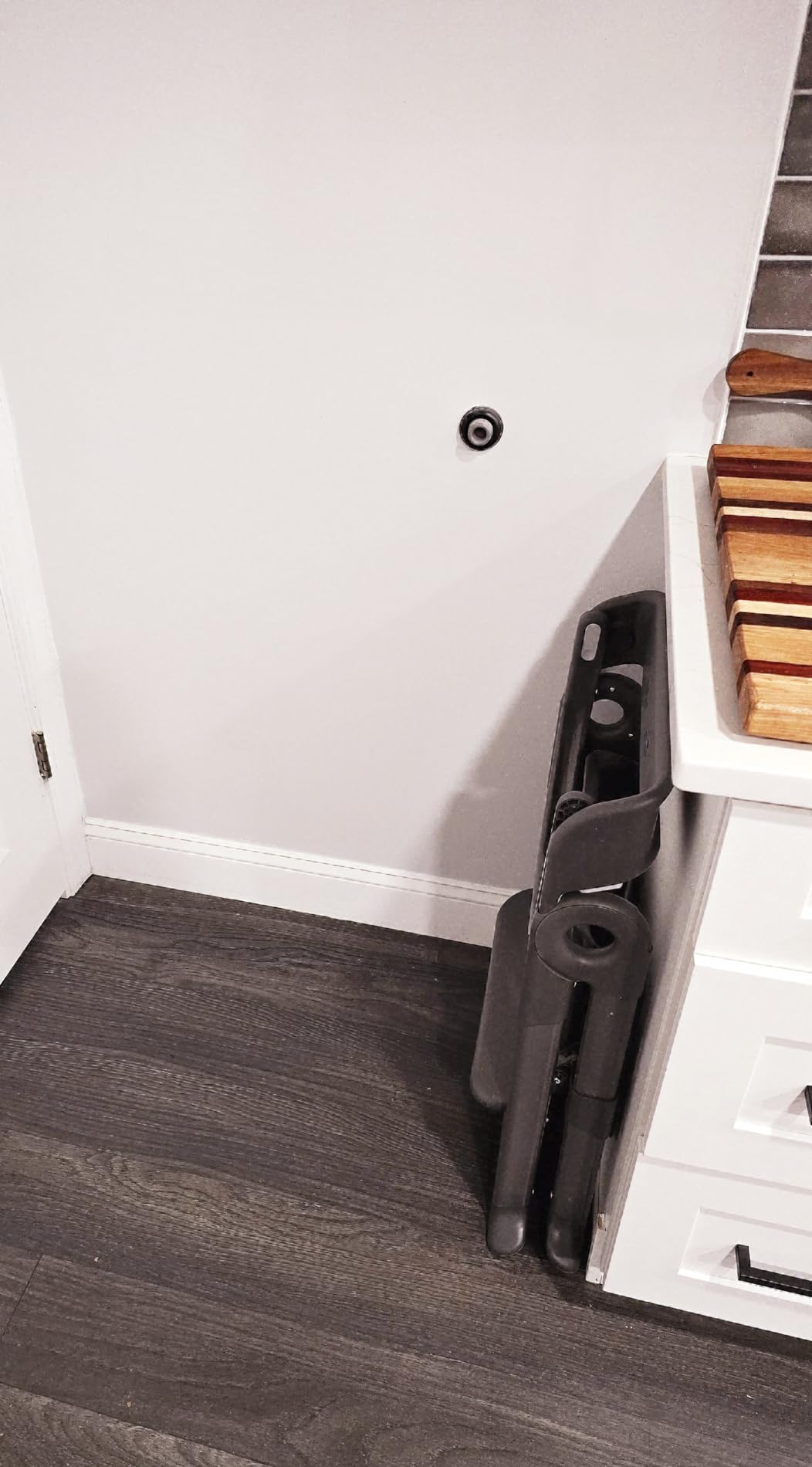 Boon Pivot Toddler Tower - Folding Toddler Step Stool for Bathroom Sink or Kitchen Countertop - Step Stool for Toddlers with CPC Certification - Gray - Ages 18 Months to 4 Years customer photo 1