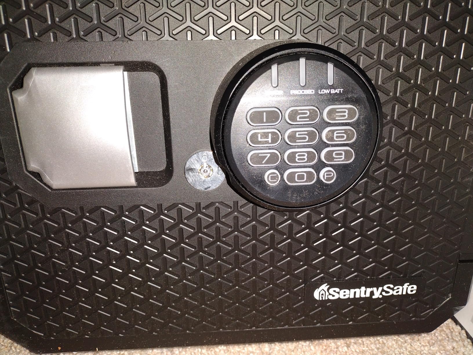 SentrySafe Fireproof and Waterproof Shelf Safe, Large Home or Office Safe with Dial Combination Lock and Override Key, 0.81 Cubic Feet, FPW082KSB customer photo 2