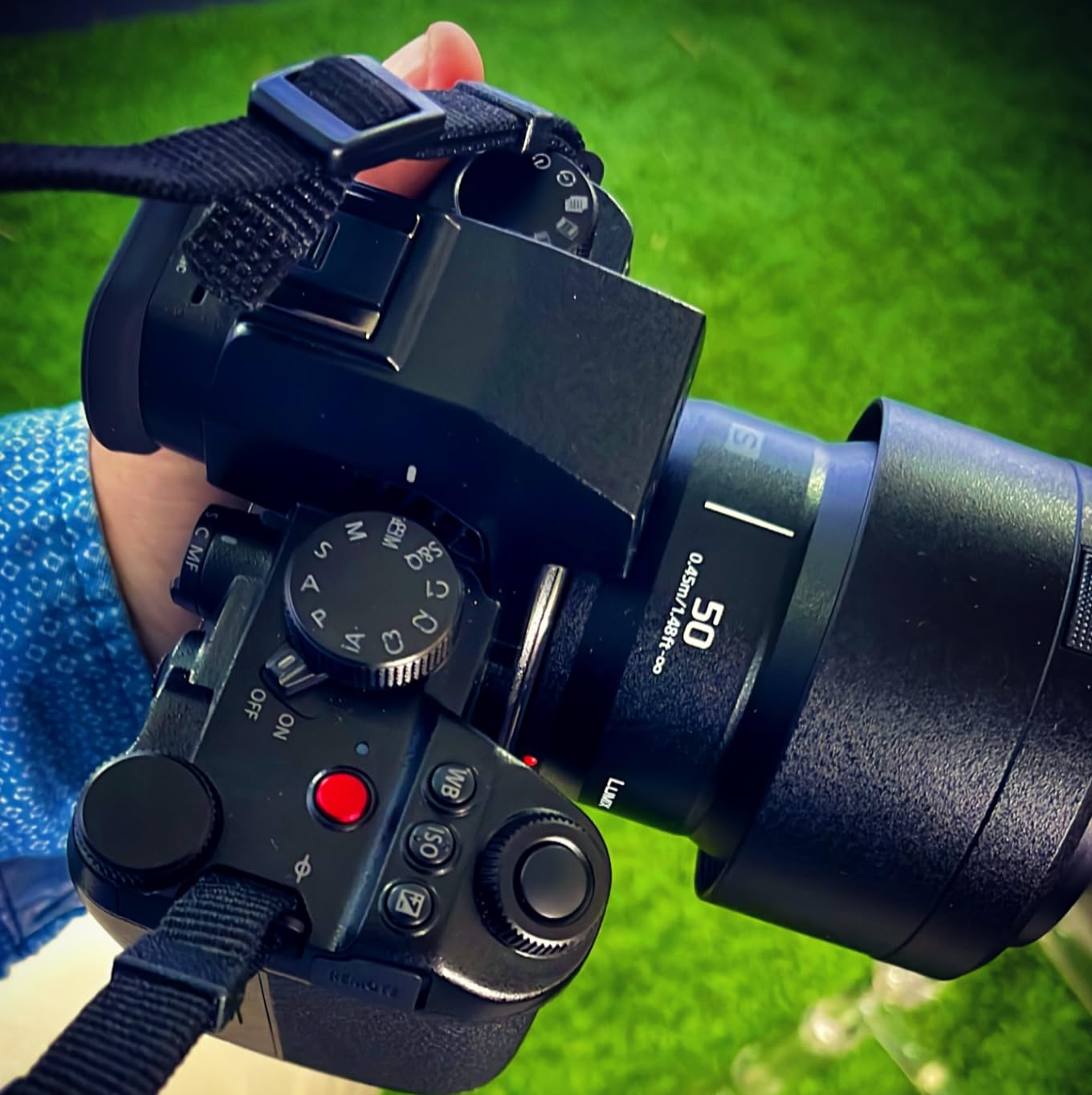 LUMIX S5IIX Mirrorless Camera, 24.2MP Full Frame with Phase Hybrid AF, New Active I.S. Technology, 5.8K Pro-Res, RAW Over HDMI, IP Streaming - DC-S5M2XBODY Black customer photo 2
