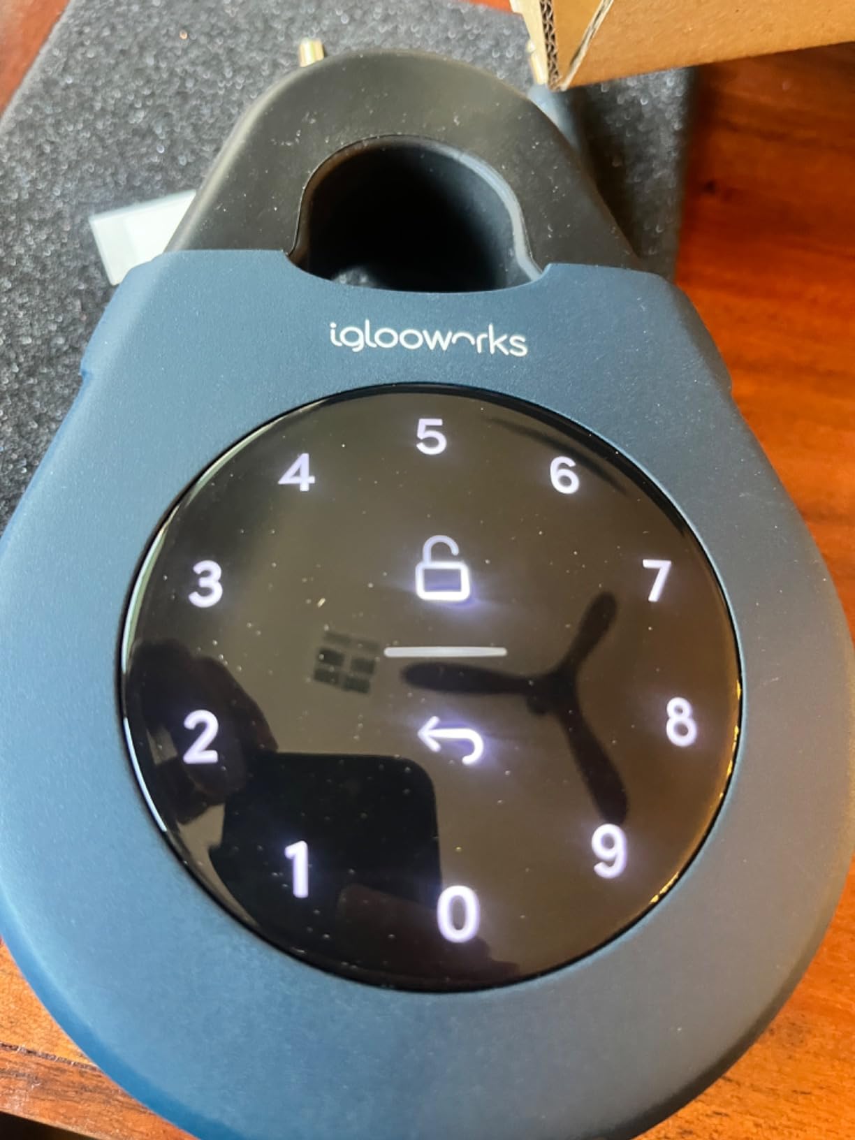 igloohome Keybox 3E Smart Lock Box - Large Key Safe w/Airbnb Sync (iOS/Android) - Remotely Generate Bluetooth-Keys & Pin Codes Without Internet customer photo 1