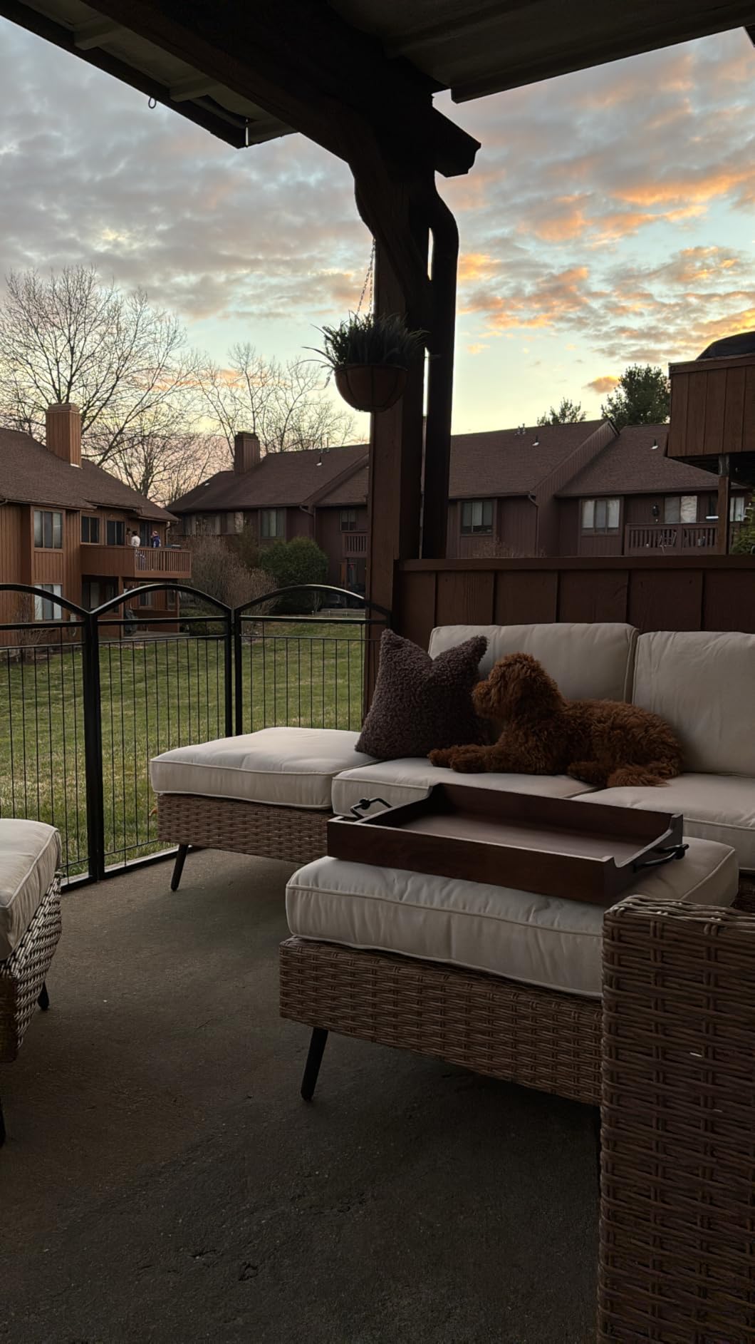 LAUSAINT HOME Outdoor Patio Furniture, 8 Piece Outdoor Sectional Sofa PE Rattan Wicker Patio Conversation Sets, All Weather Patio Furniture Set with Thick Cushions for Garden, Poolside, Backyard (Beige) customer photo 2