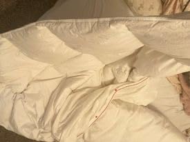 NEXHOME PRO Viscose from Bamboo Super King Comforter, Cooling Lightweight White Natural Organic Duvet Insert, Summer Bedding Blanket Cool Comforters for Hot Sleepers, 8 Corner Tabs(98