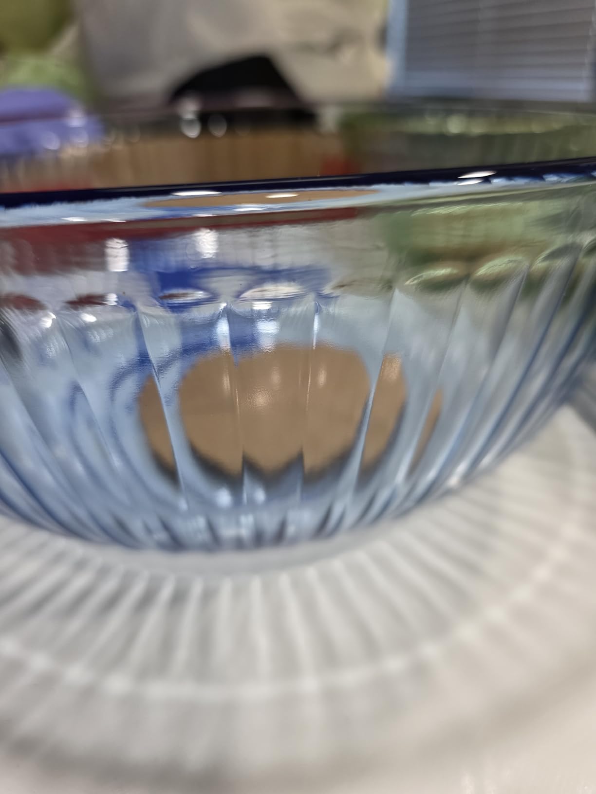 Pyrex Colors Tinted (3-Pack, Full Set) Sculpted Tinted Glass Mixing Bowls With Plastic Lids, Nesting Space Saving Set of Bowls For Prepping and Baking, 1.3QT, 2.3QT & 4.5QT customer photo 1