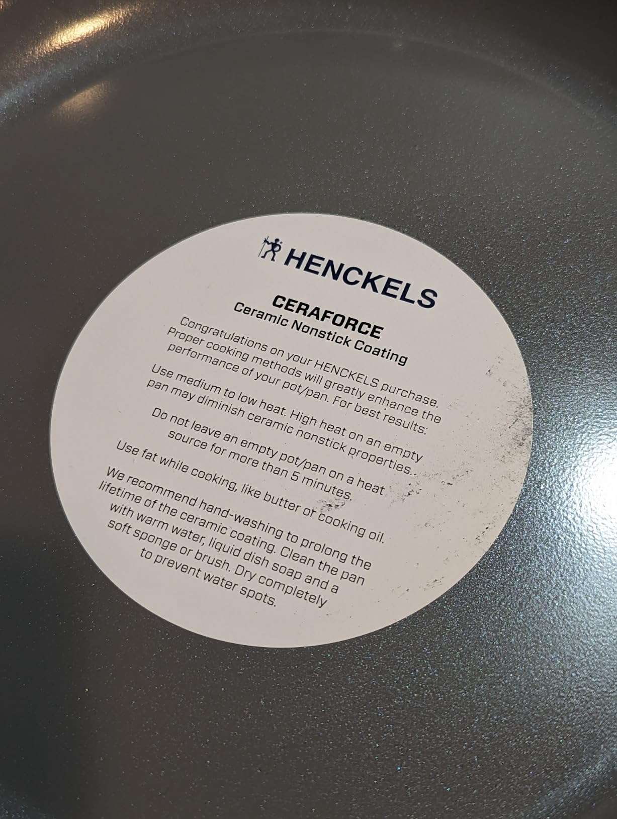 HENCKELS Clad H3 2-pc Stainless Steel Ceramic Nonstick 10-in & 12-in Fry Pan Set customer photo 2