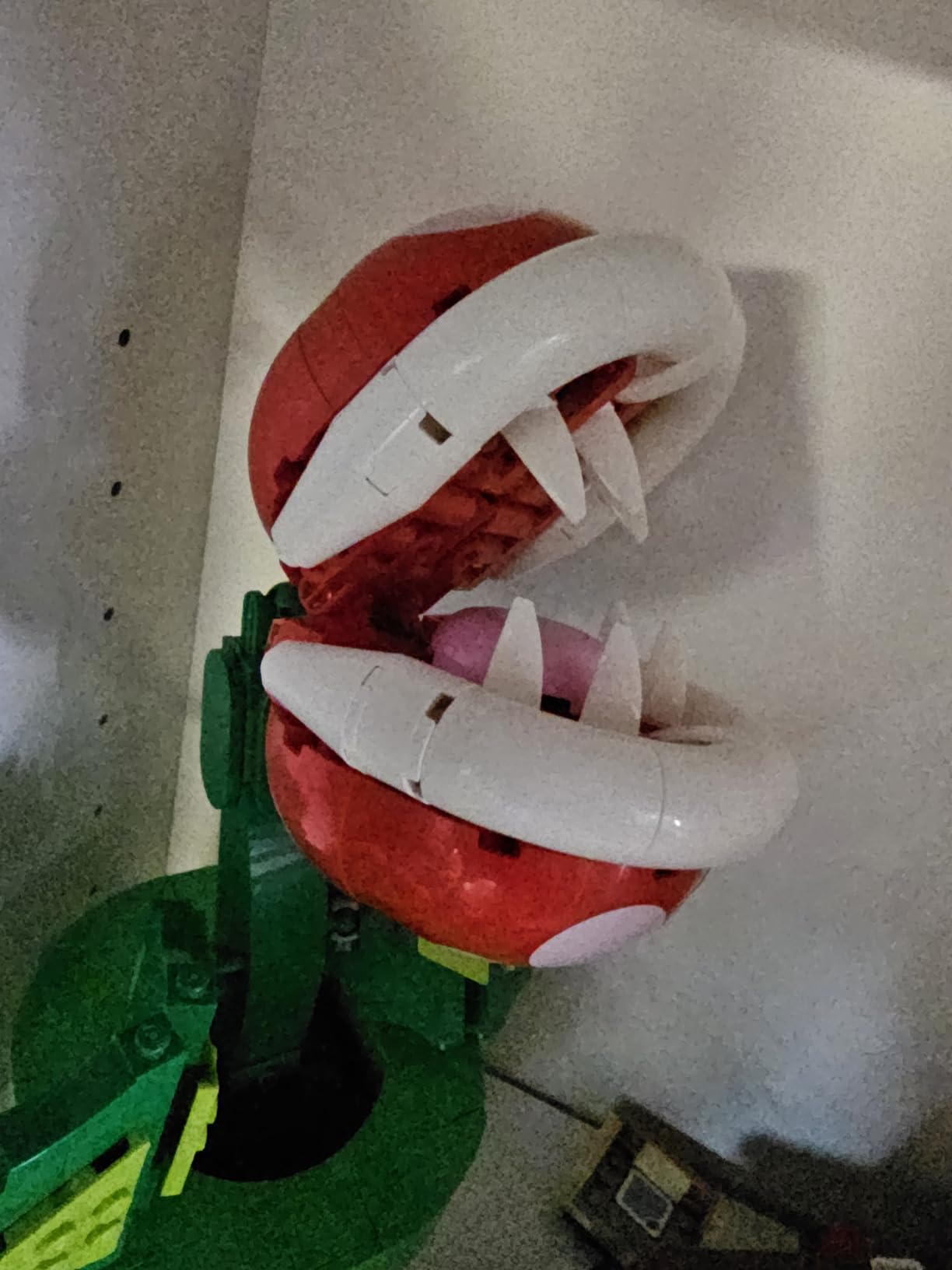 LEGO Super Mario Piranha Plant Building Sets for Adults - Mario Collectible for Ages 18+ - Bedroom, Home Office, or Book Shelf Decor - 71426 customer photo 1