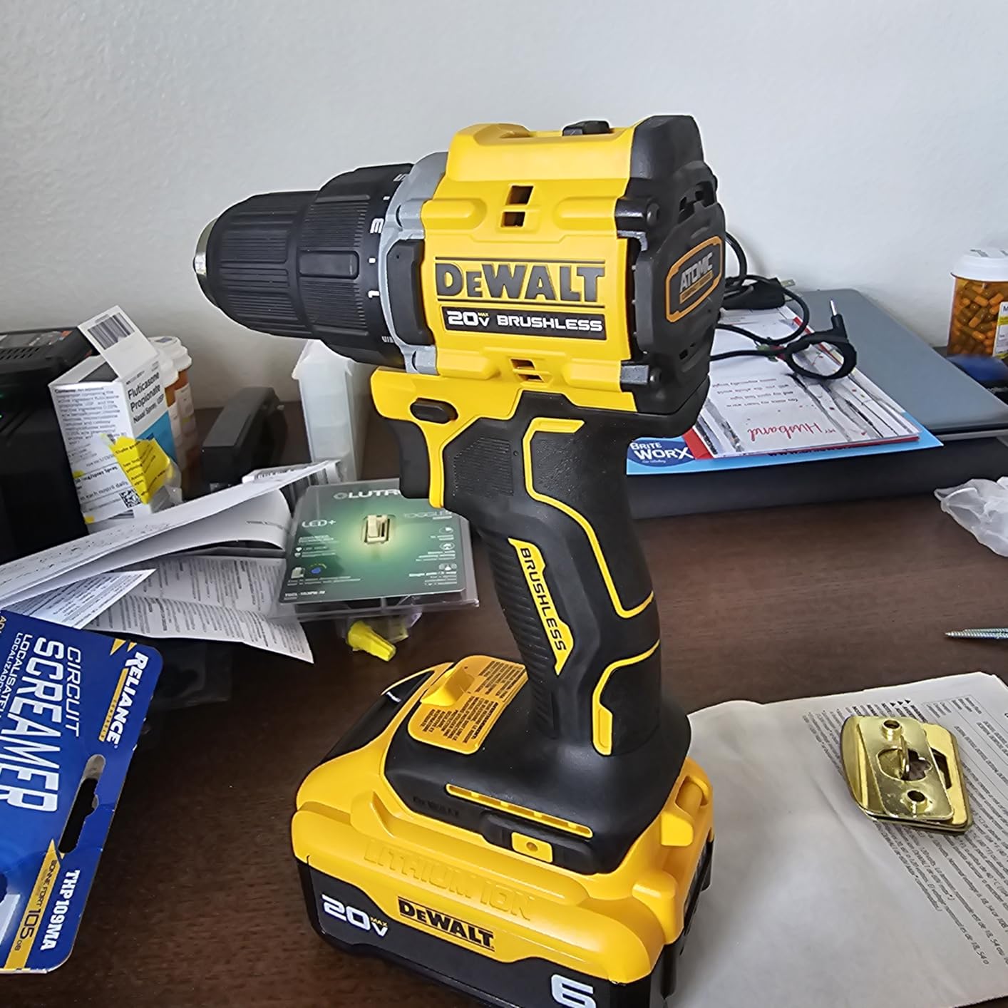 DeWalt DCD794B 20V MAX ATOMIC COMPACT SERIES Brushless Lithium-Ion 1/2 in. Cordless Drill Driver (Tool Only) customer photo 2