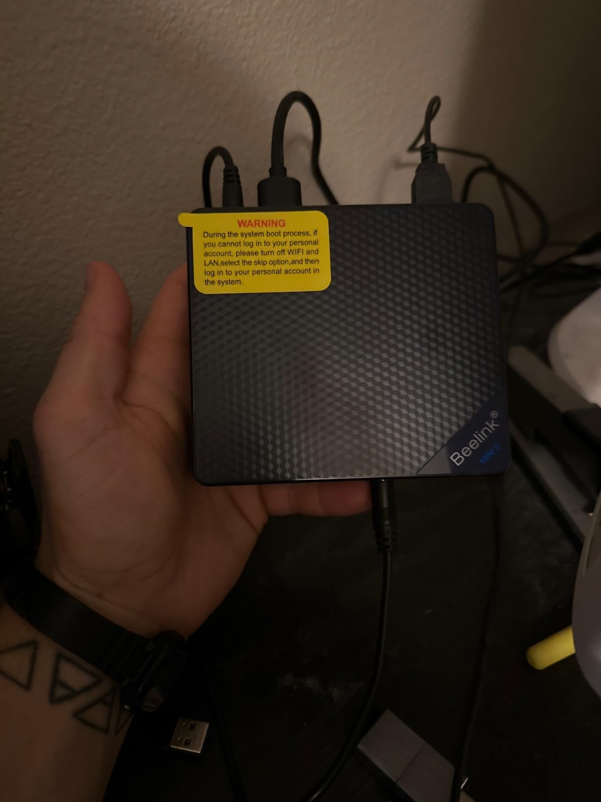Mini PC, 12th Gen Intel Alder Lake-N100 up to 3.4 GHz, 16GB DDR4 RAM 500GB M.2 SSD Desktop PC, S12 Pro Mini Computers, 4K@60Hz Dual HDMI, USB3.2, WiFi 6 BT5.2, RJ45 LAN, Family-NAS/HTPC customer photo 1