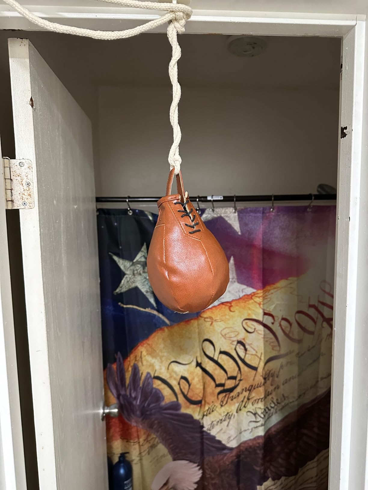 Speed Bag & Slip Ball for Boxing Reflexes & Reaction Practice, Perfect for MMA or Combat Sports Training (Filled) customer photo 1