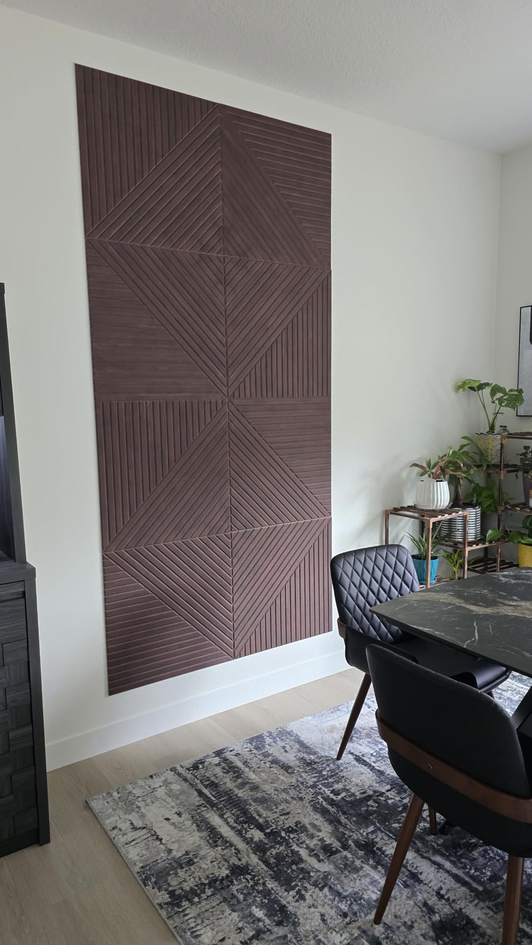 JBER 6 Pack Art Acoustic Panels, 72x48 Inches Soundproof Wall Panels, Large Self-Adhesive Wall Panels, Decorative Sound Absorbing Panels, Sound Panels for Recording Studio, Living Room(Lake of the Sky) customer photo 1