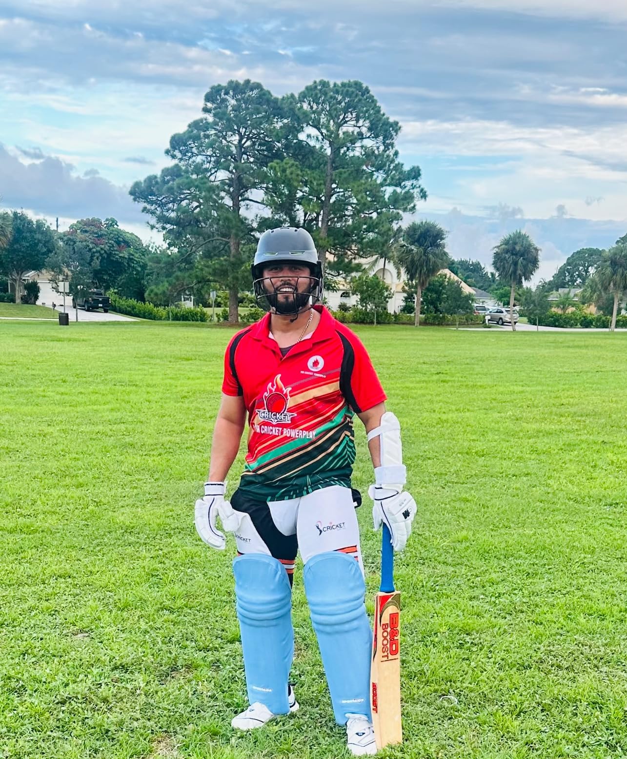 moonwalkr Mind 2.0 Cricket Helmet Head Guard customer photo 1