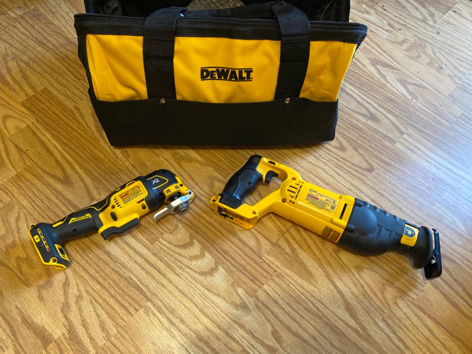 DEWALT 20V MAX Power Tool Combo Kit, 10 Tool Cordless Power Tool Set, 2 Batteries, Charger and 2 Bags Included, Brushless Combo Kit (DCK1021D2) customer photo 1