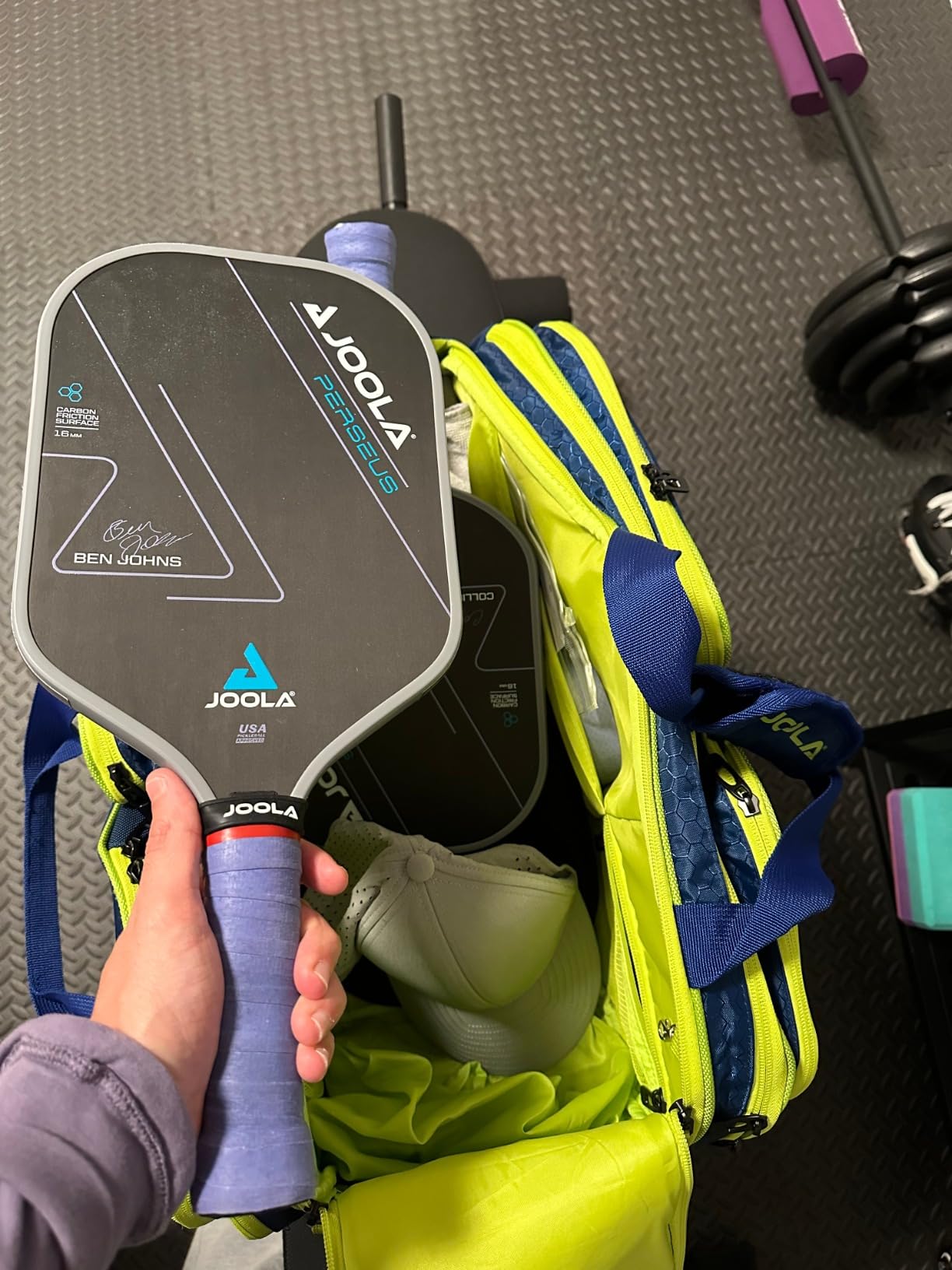 JOOLA Professional Pickleball Paddles - Charged Surface Technology for Power & Feel - Select Perseus or Hyperion Shape - Fully Encased Carbon Fiber - USAP Approved customer photo 2