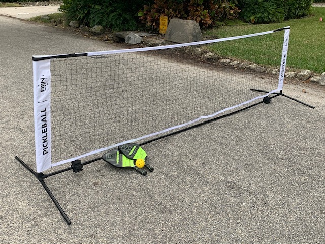 A11N SPORTS Badminton Net - Height Adjustable Volleyball Net for Junior Tennis, Soccer Tennis & Kids - Portable Driveway Pickleball Net for Indoor & Outdoor, 11ft/14ft/20ft Wide customer photo 2