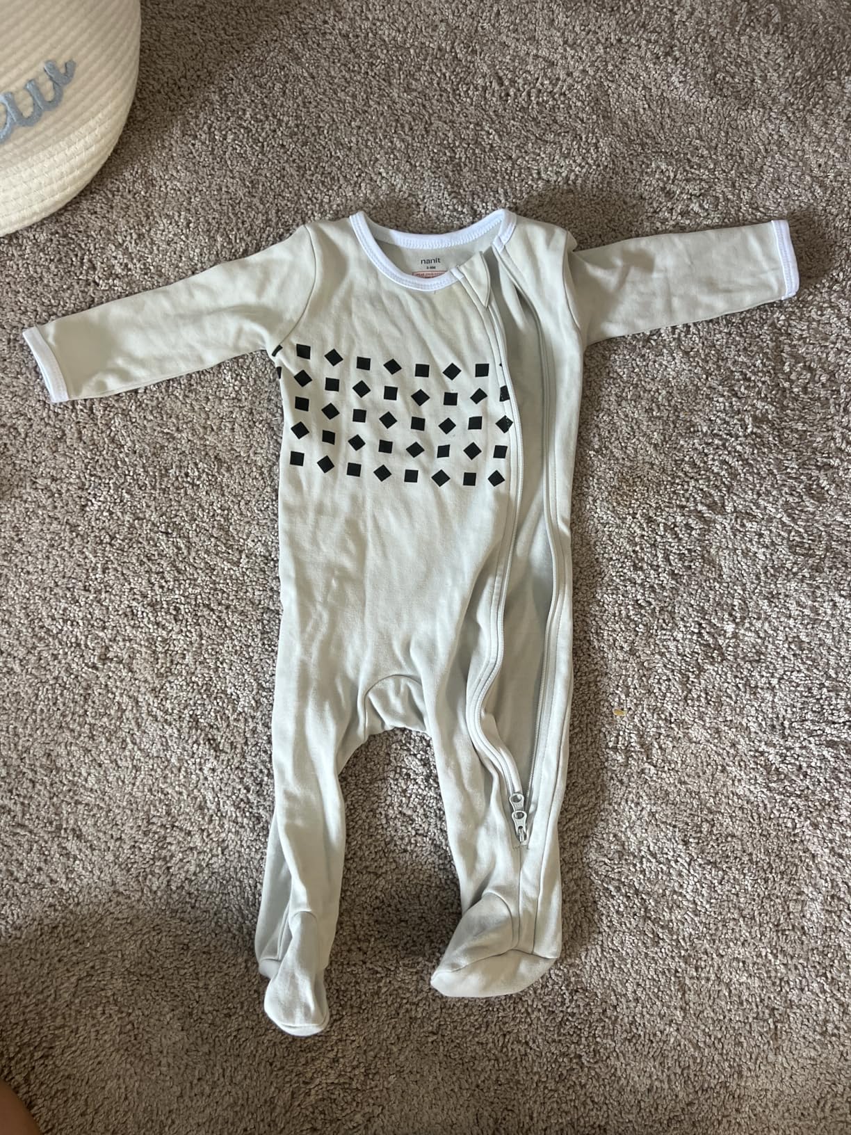 Nanit Breathing Wear Pajamas - Works with Nanit Pro Baby Monitor to Track Breathing Motion Sensor-Free customer photo 1