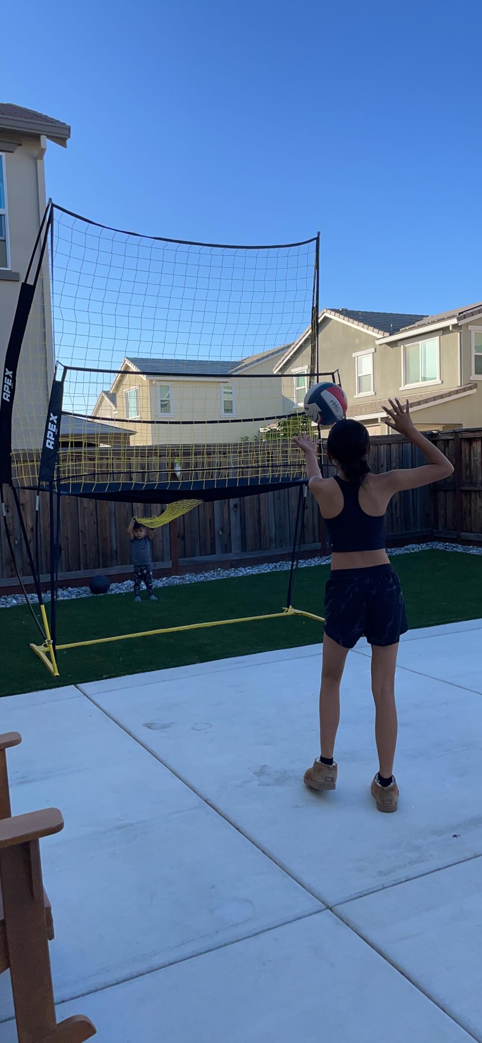 Apex Sports Volleyball Training Net Equipment System - Sturdy, Adjustable, and Portable customer photo 1